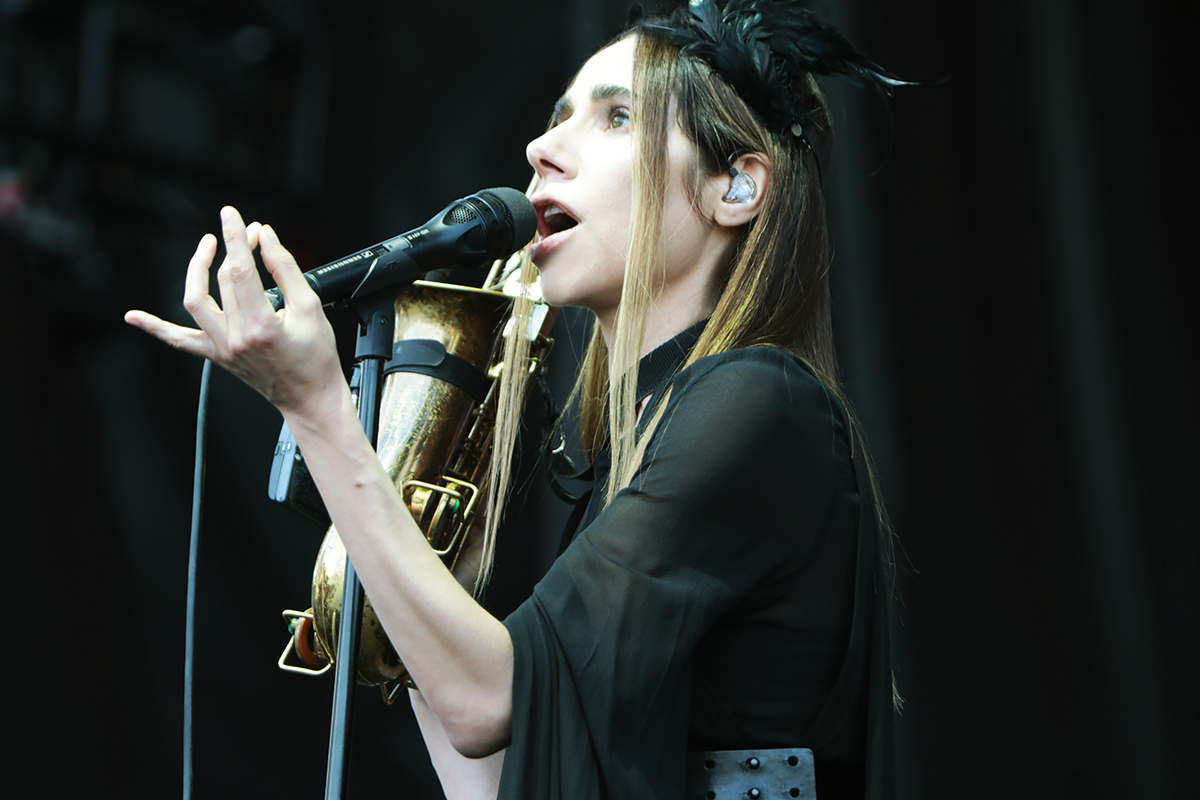 The Line of Best Fit PJ Harvey by Kirstie Shanley in Chicago at Pitchfork Music Festival 08