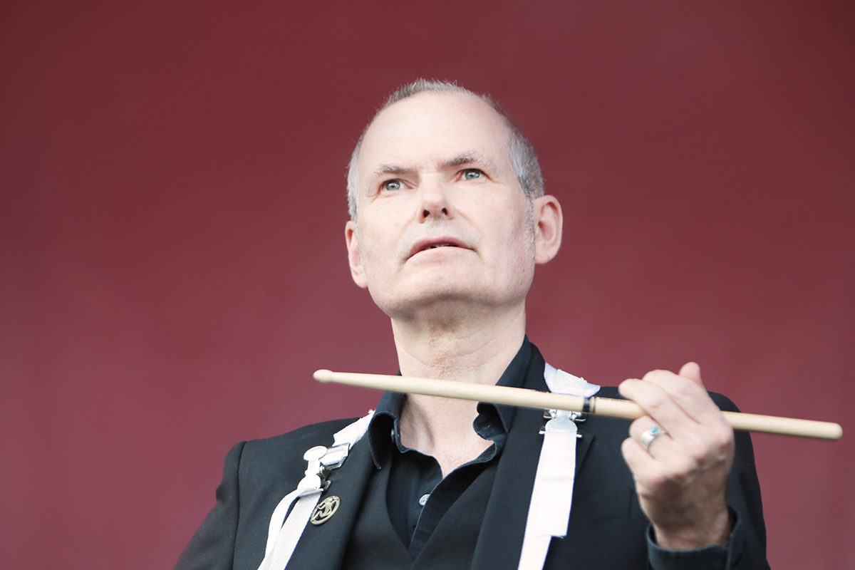 The Line of Best Fit PJ Harvey in Chicago at Pitchfork Music Festival by Kirstie Shanley drum