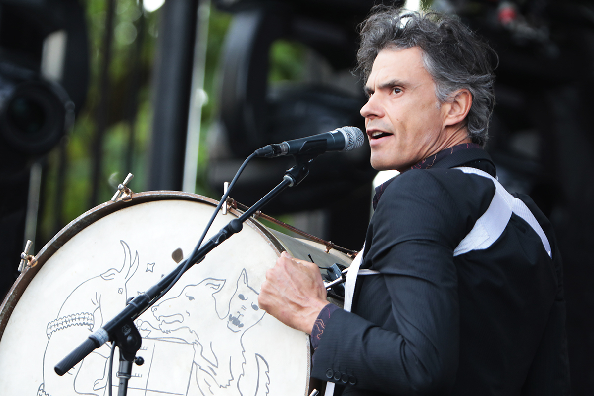 The Line of Best Fit PJ Harvey in Chicago at Pitchfork Music Festival by Kirstie Shanley drum 02