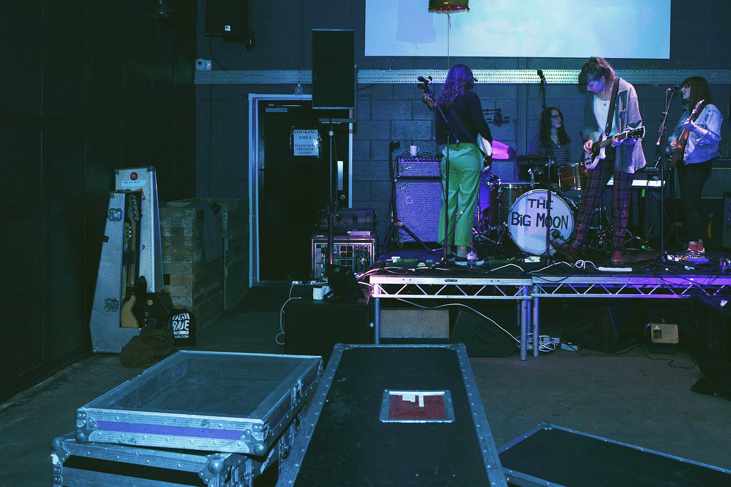 The Big Moon 12 bts portraits Bermondsay Social Club London 05 04 17 Chris Almeida