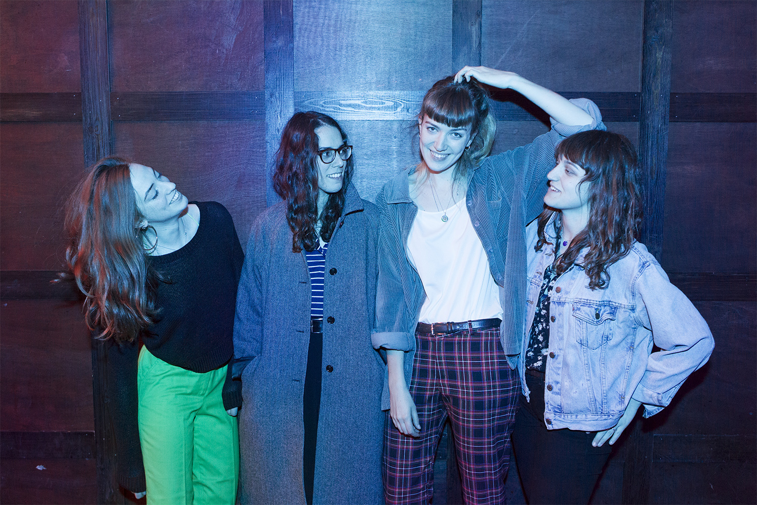 The Big Moon 1 bts portraits Bermondsay Social Club London 05 04 17 Chris Almeida