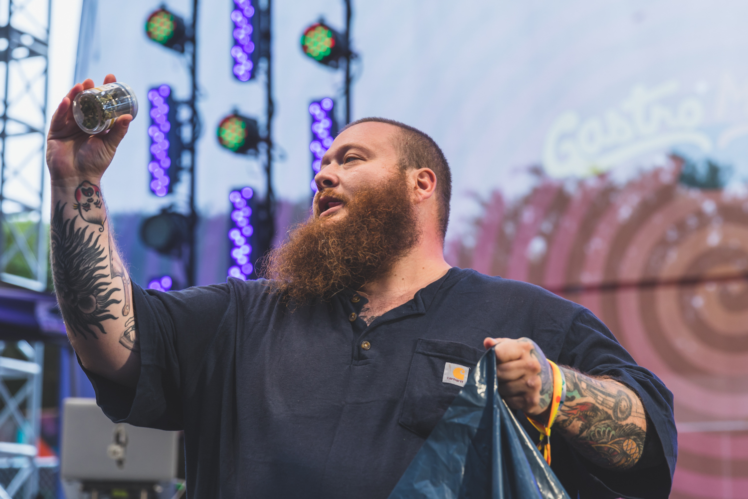 Outside Lands 2017 by Ian Young Action Bronson giving away free weed