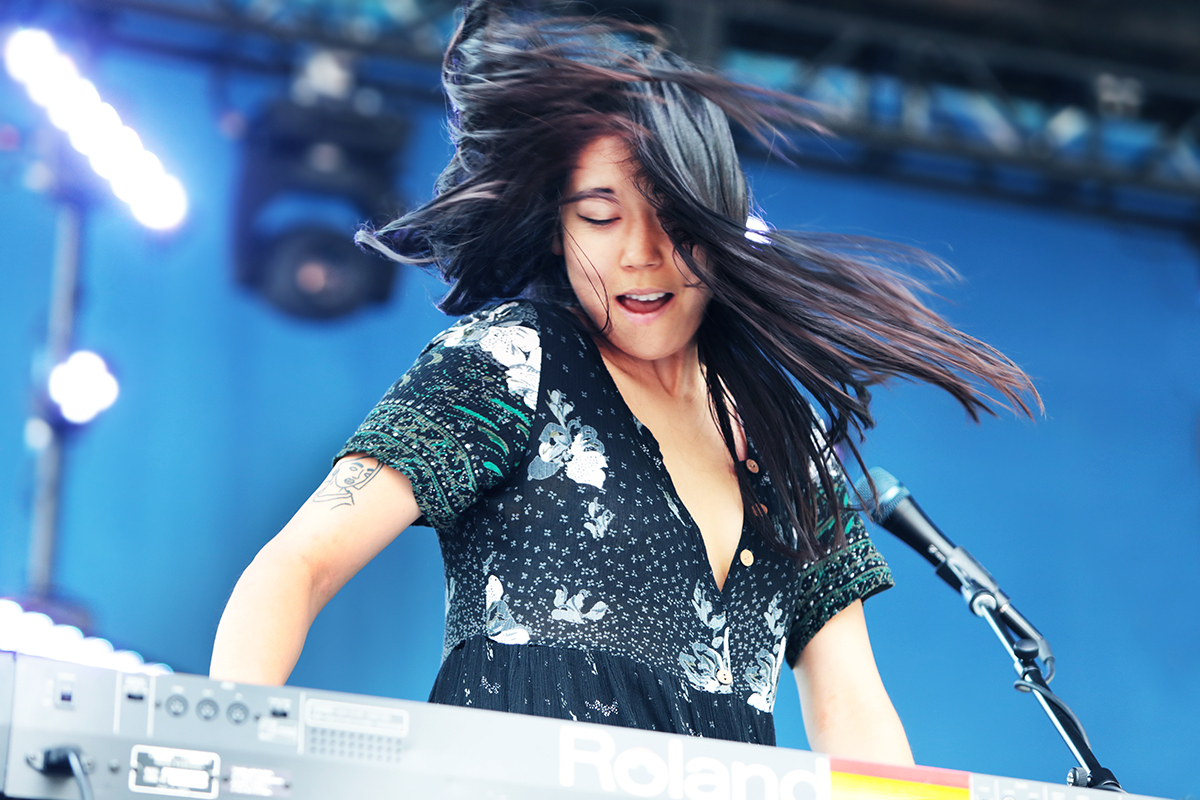 Cherry Glazerr 01 The Line of Best Fit Pitchfork Music Festival by Kirstie Shanley