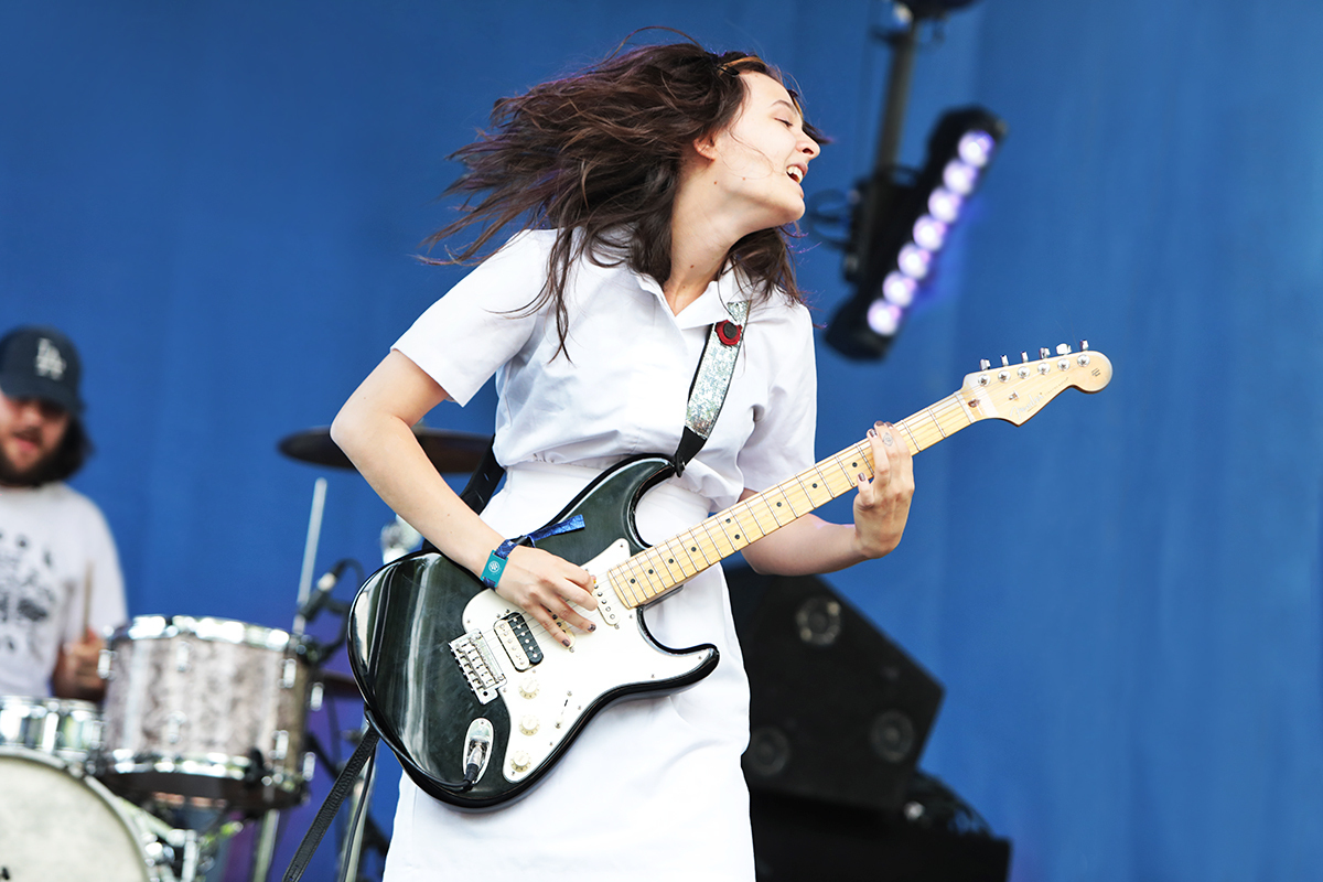 Cherry Glazerr 02 The Line of Best Fit Pitchfork Music Festival by Kirstie Shanley