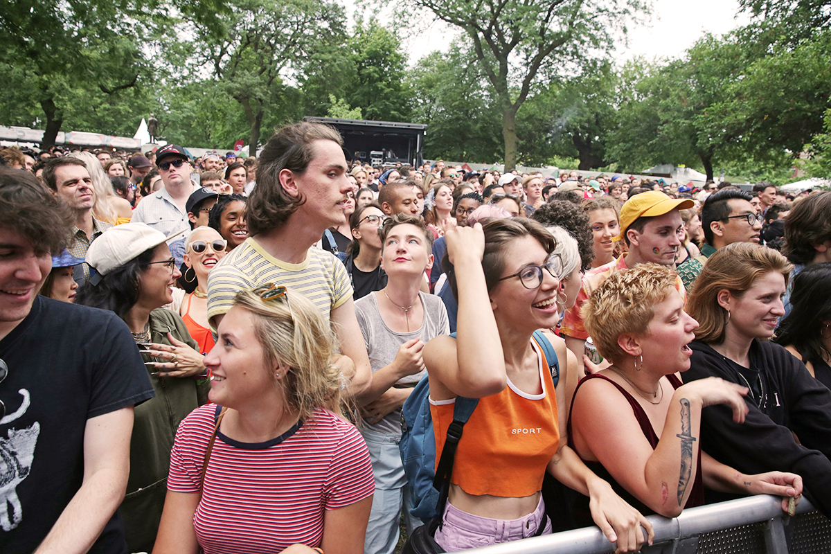 Crowd ambiance 2 The Line of Best Fit Pitchfork Music Festival by Kirstie Shanley