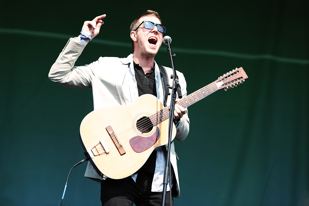 Hamilton Leithauser for The Line of Best Fit at Pitchfork Music Festival by Kirstie Shanley