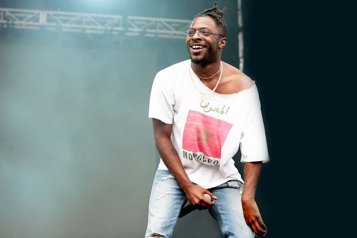 Isaiah Rashad for The Line of Best Fit at Pitchfork Music Festival by Kirstie Shanley