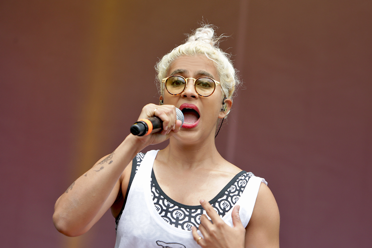 Madame Gandhi The Line of Best Fit Pitchfork Music Festival by Kirstie Shanley