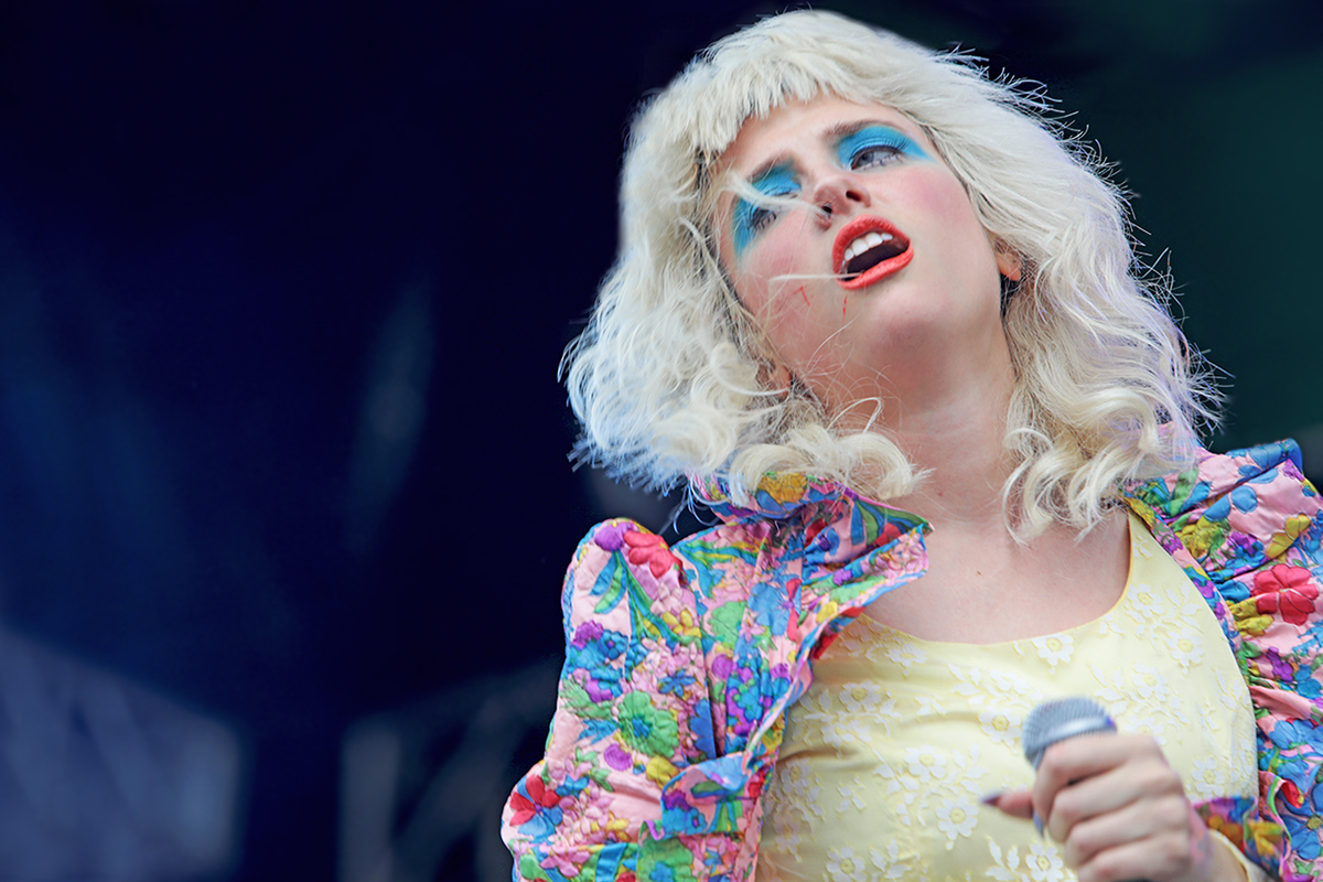 Priests for The Line of Best Fit Pitchfork Music Festival by Kirstie Shanley