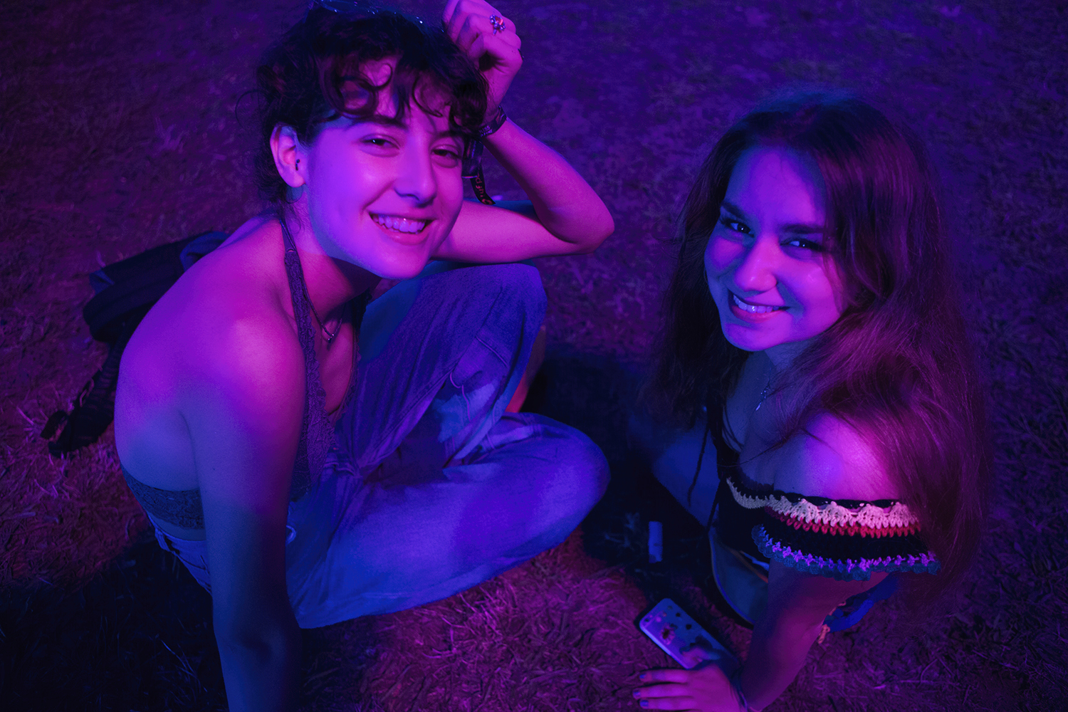 Purple light rain Rock en Seine Paris 26 08 17 Chris Almeida