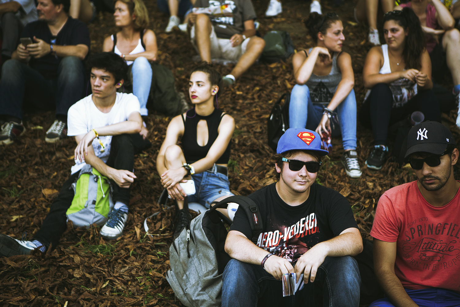 Waiting to start Rock en Seine Paris 27 08 17 Chris Almeida