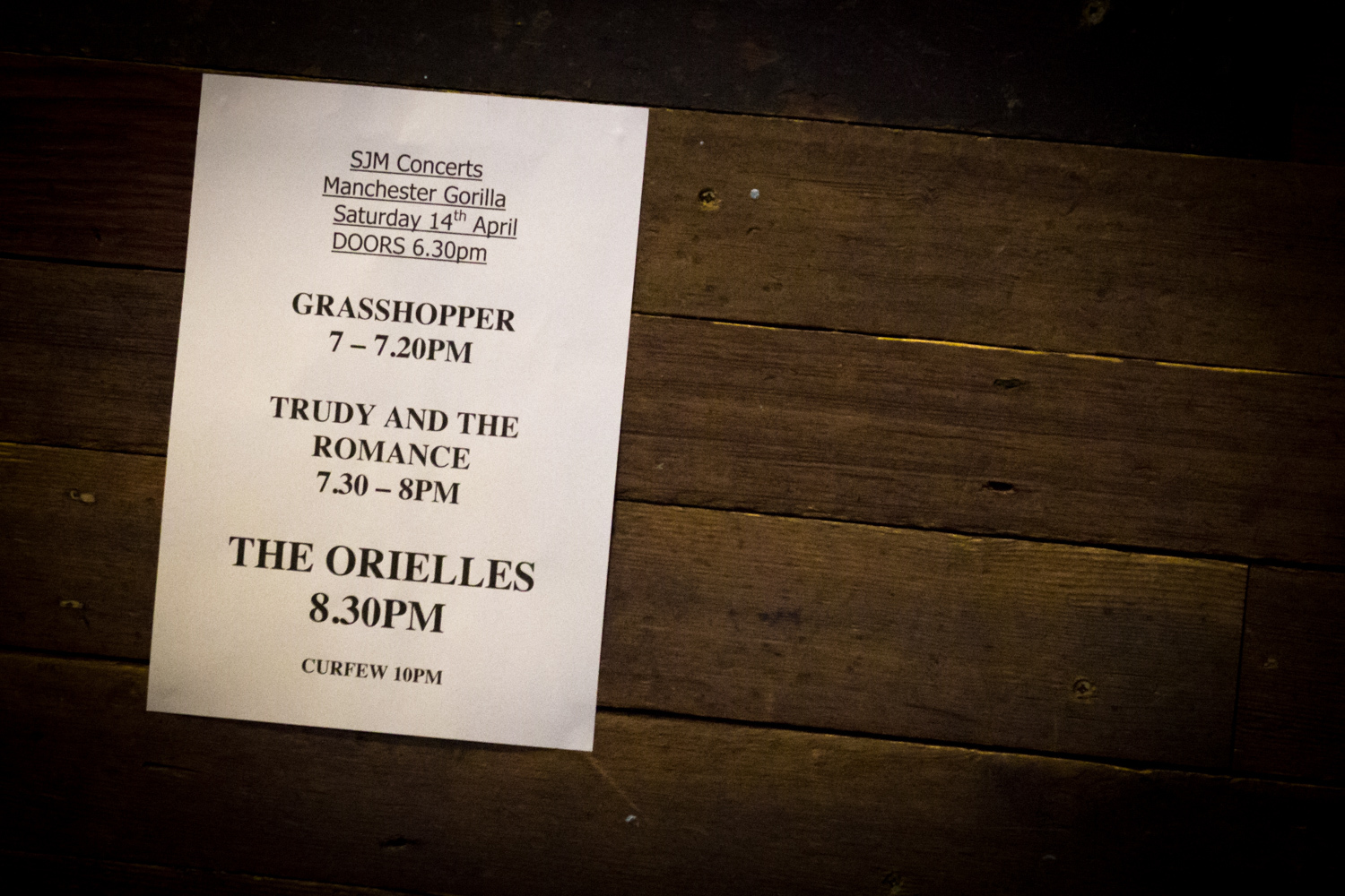 The Orielles Manchester 14 April 2018 by Mike Hughes 2