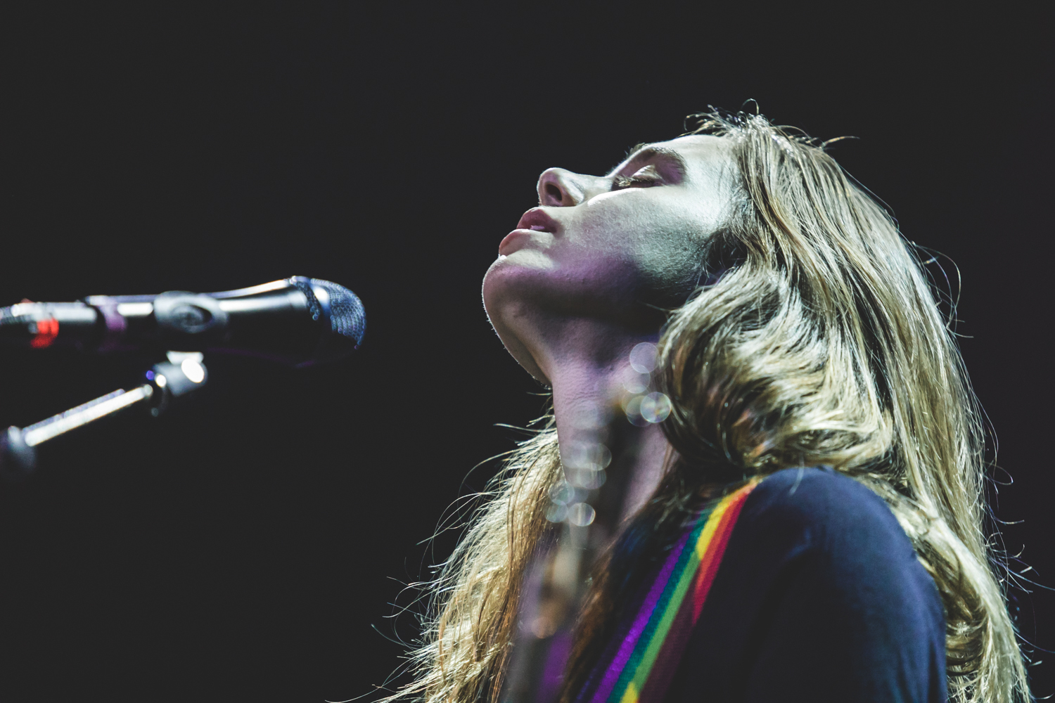 Boygenius Julien Baker at the Fox Theatre in oakland 181127 by Ian Young 04