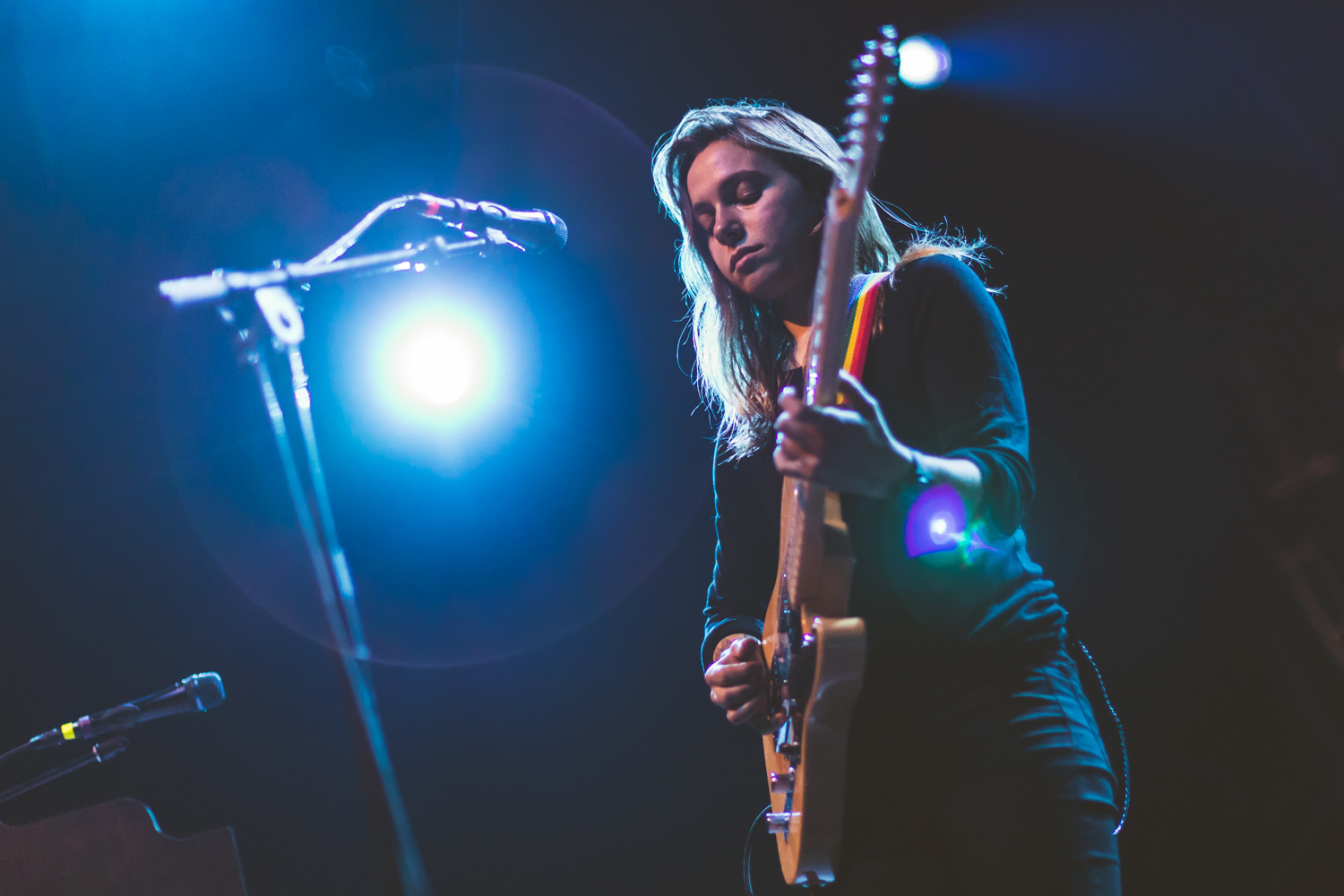 Boygenius Julien Baker at the Fox Theatre in oakland 181127 by Ian Young 05