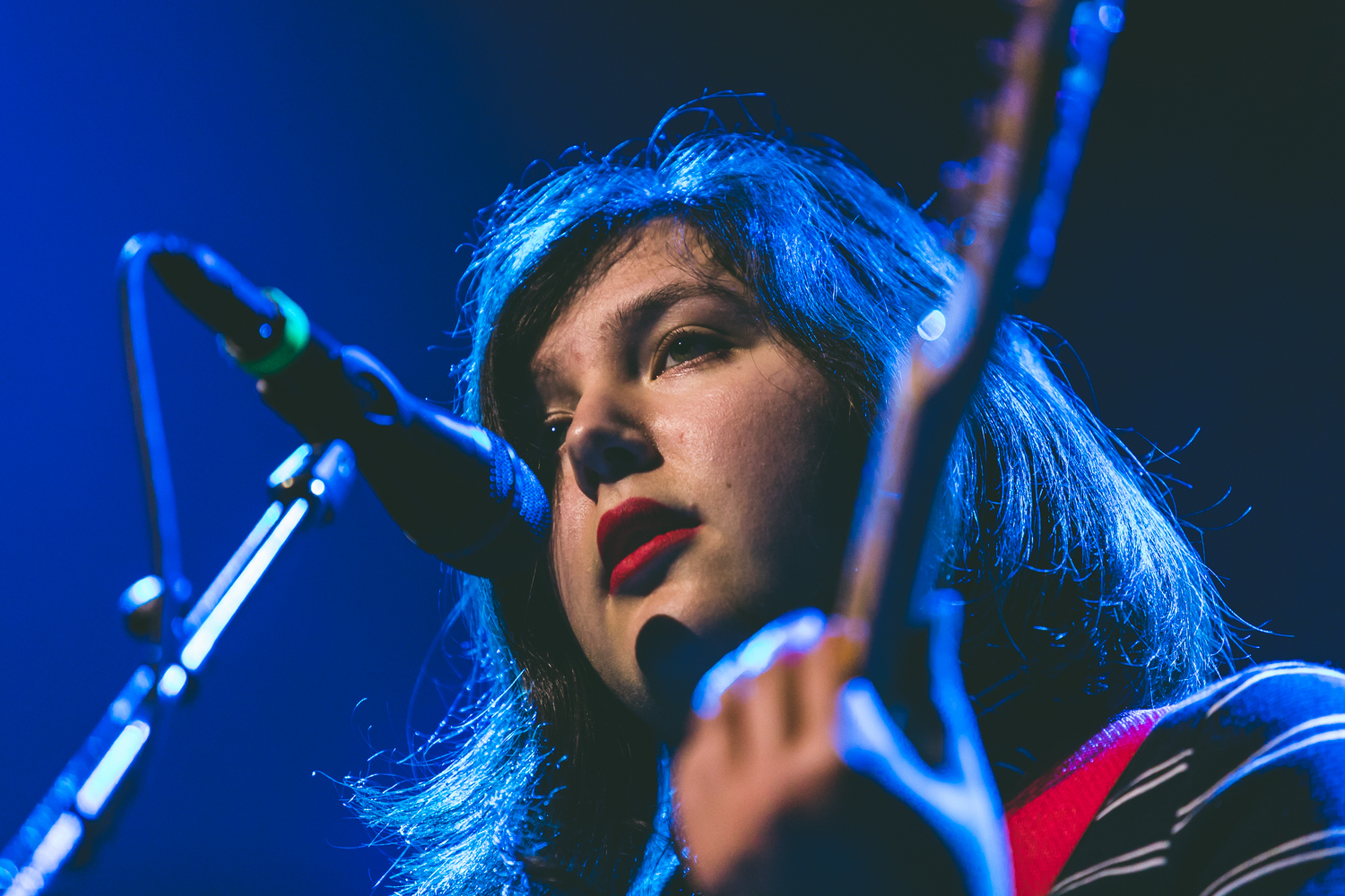 Boygenius Lucy Dacus at the Fox Theatre in oakland 181127 by Ian Young 02