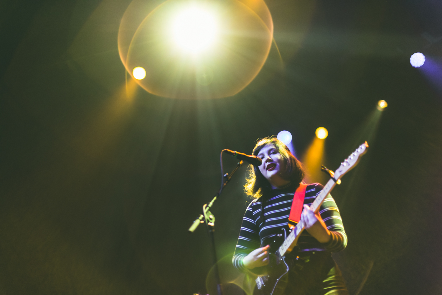 Boygenius Lucy Dacus at the Fox Theatre in oakland 181127 by Ian Young 04