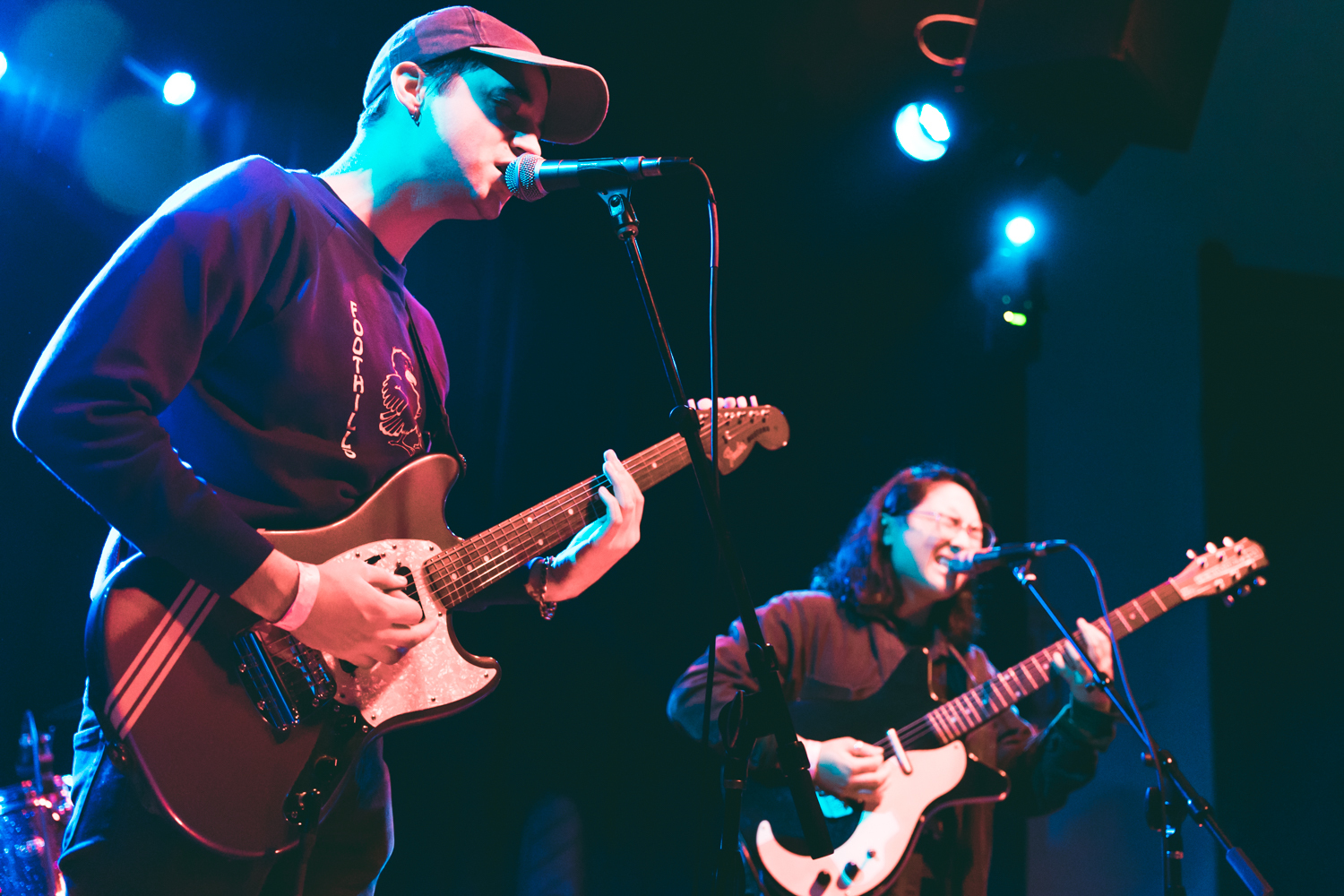 Jay Som and Justus Proffit at Starline Social Club in Oakland 113018 by Ian Young 11