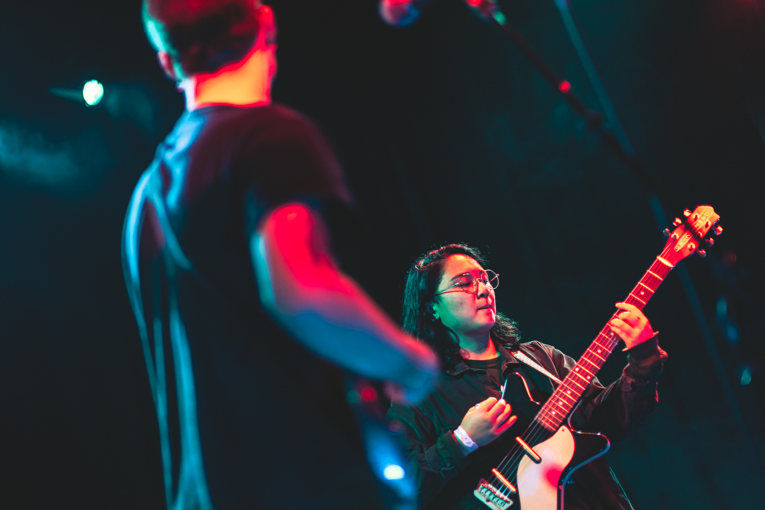 Jay Som and Justus Proffit at Starline Social Club in Oakland 113018 by Ian Young 12