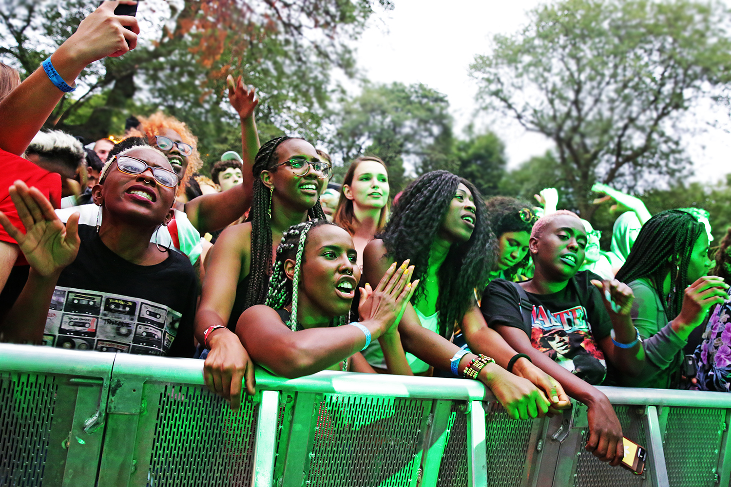 Crowd for Kelela Pitchfork Music Festival Chicago 20 07 18 Photo by Kirstie Shanley