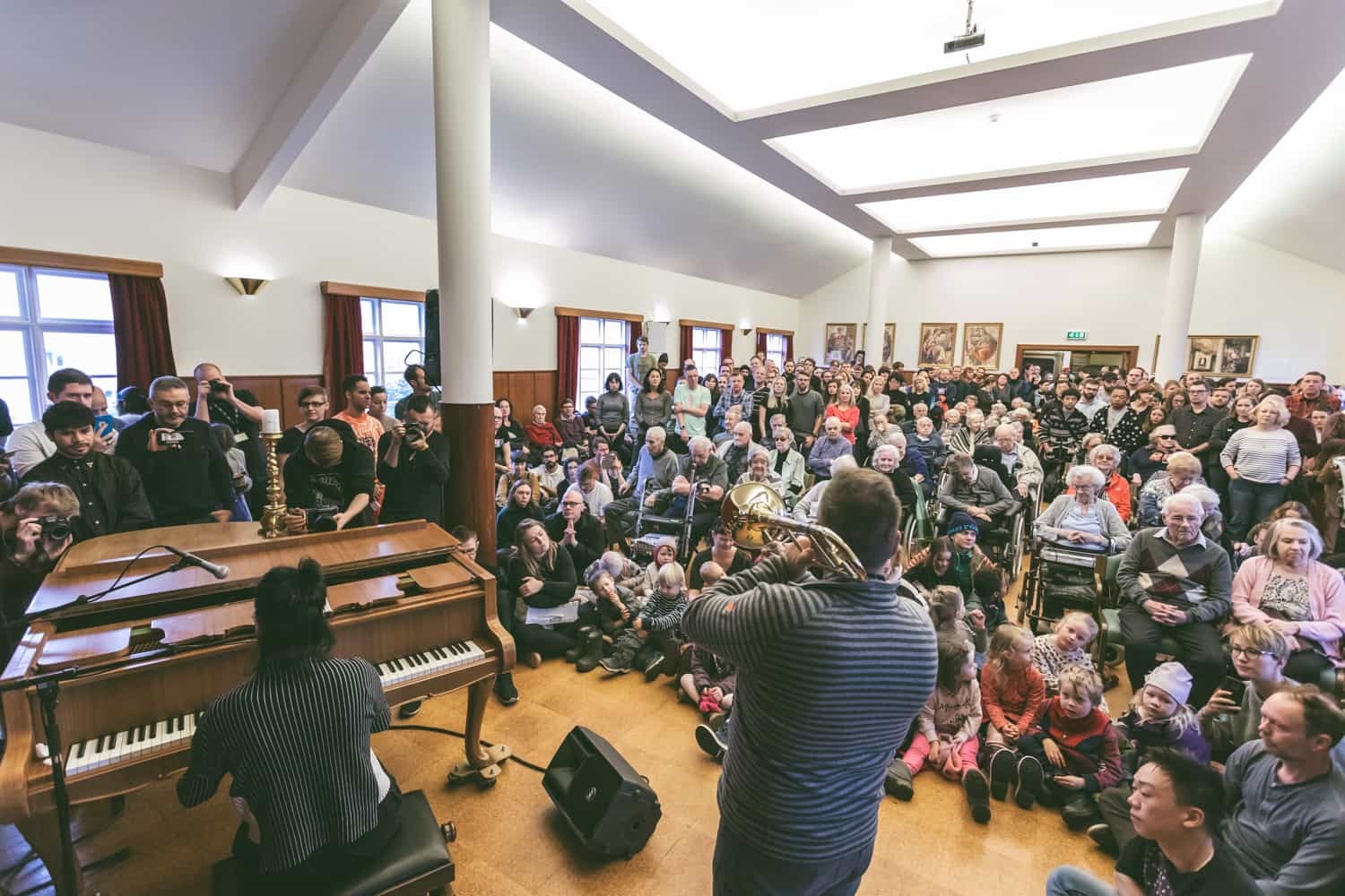 Soley at Grund with the President of Iceland for Airwaves 2018 by Ian Young 17