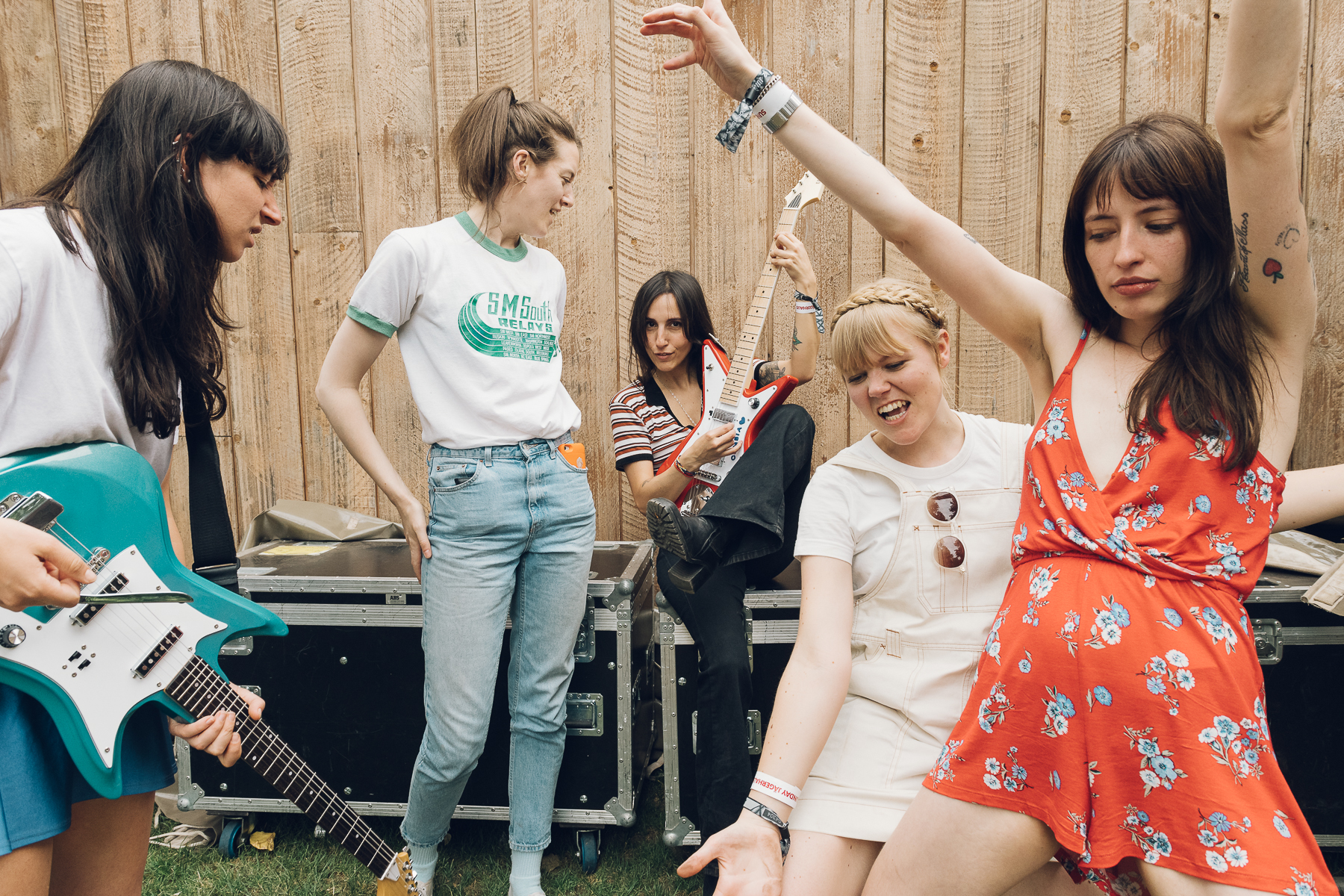 Los Bitchos at All Points East London 020619 by Joshua Atkins 12 3