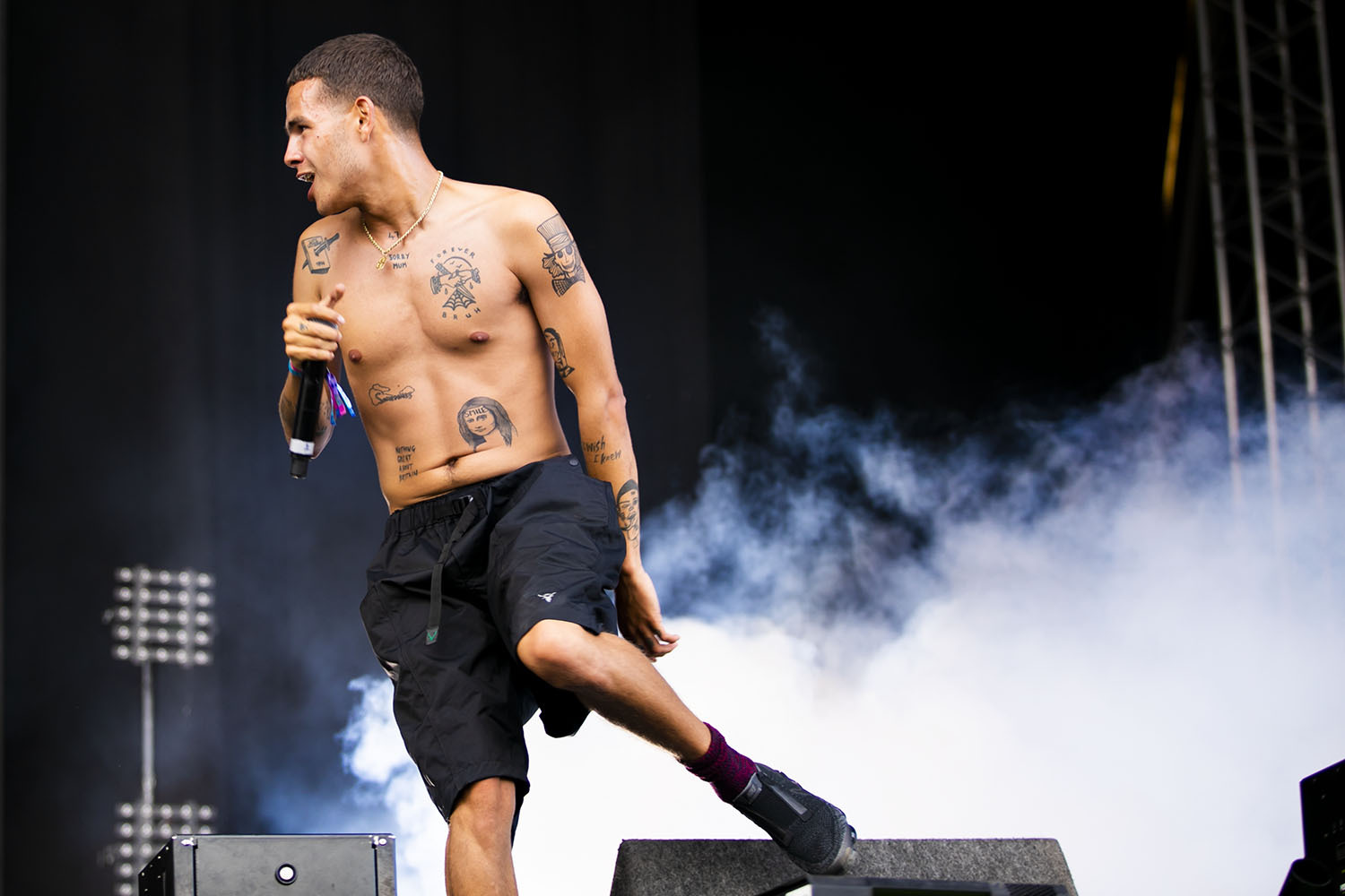 Slowthai Lovebox Festival London 13 07 19 Photo by Chloe Newman 08