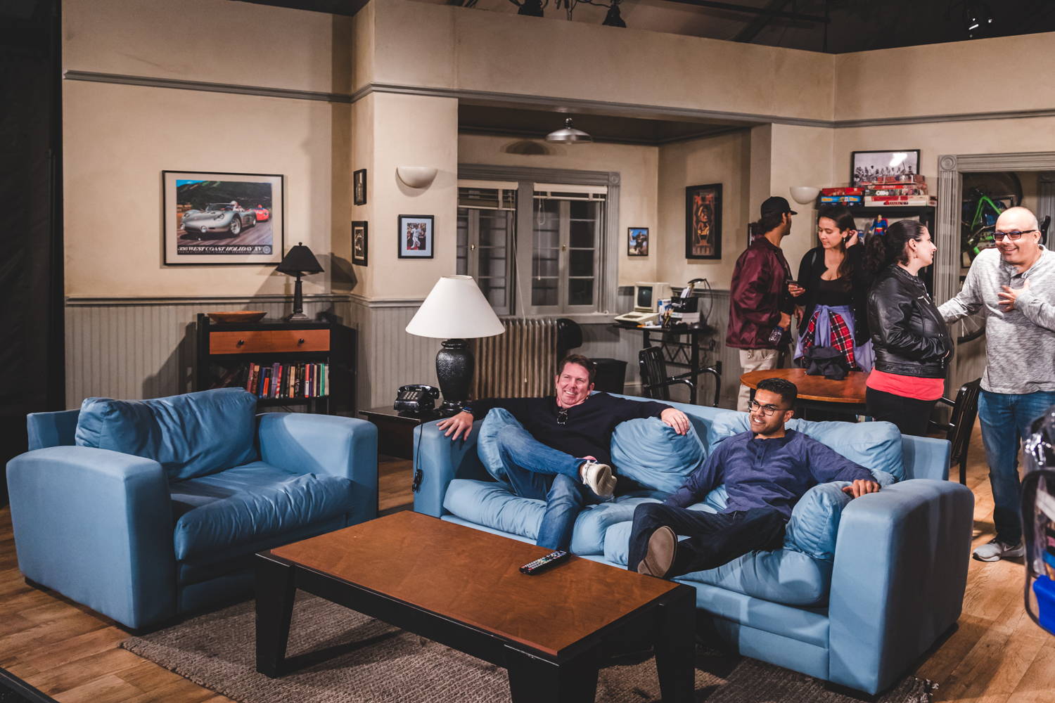 Clusterfest 2019 Seinfelds living room Ian Young