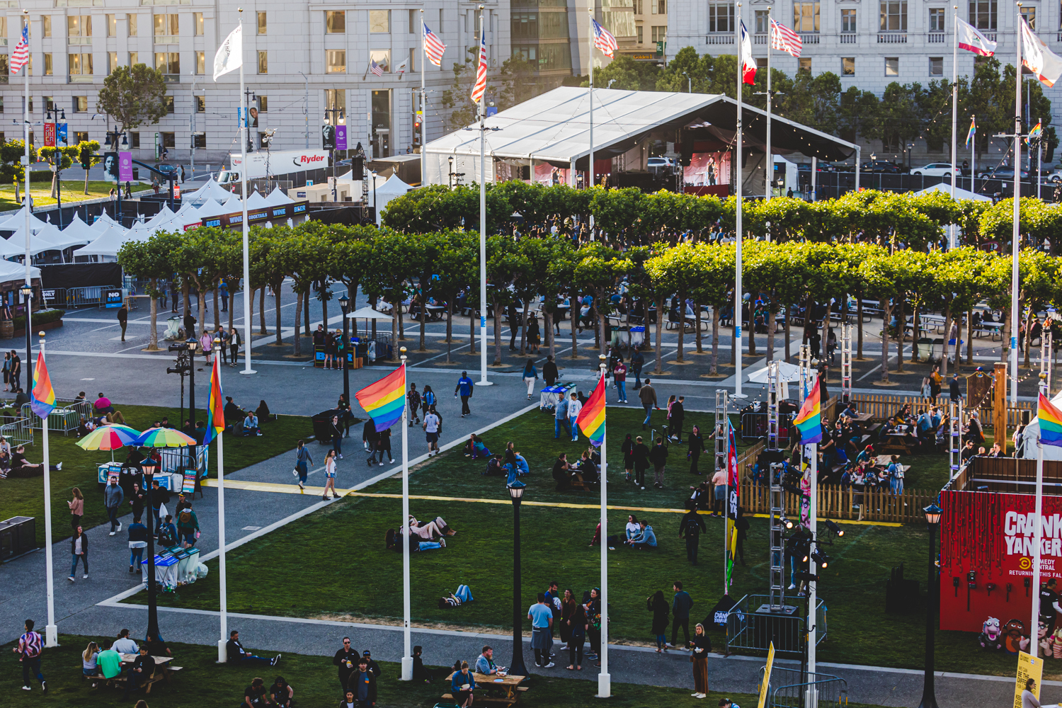 Clusterfest 2019 The plaza Ian Young