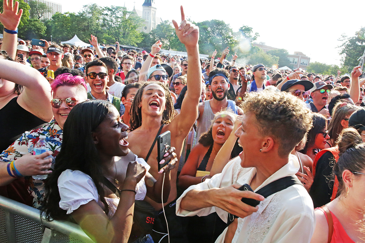 The Line of Best Fit crowd 04 by Kirstie Shanley Pitchfork Music Festival