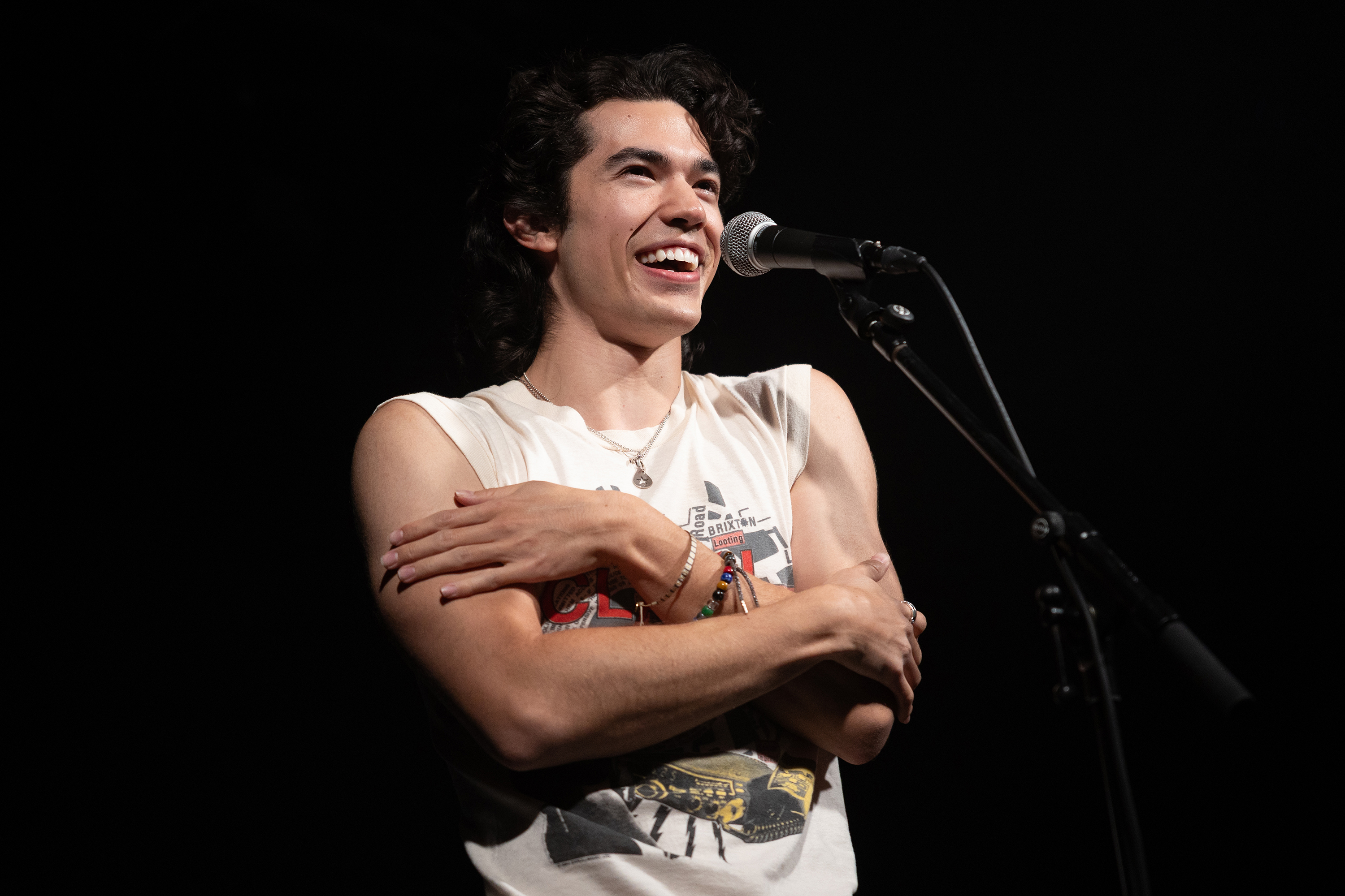 Photos of Conan Gray live at The Garage in London on 11 July 2025