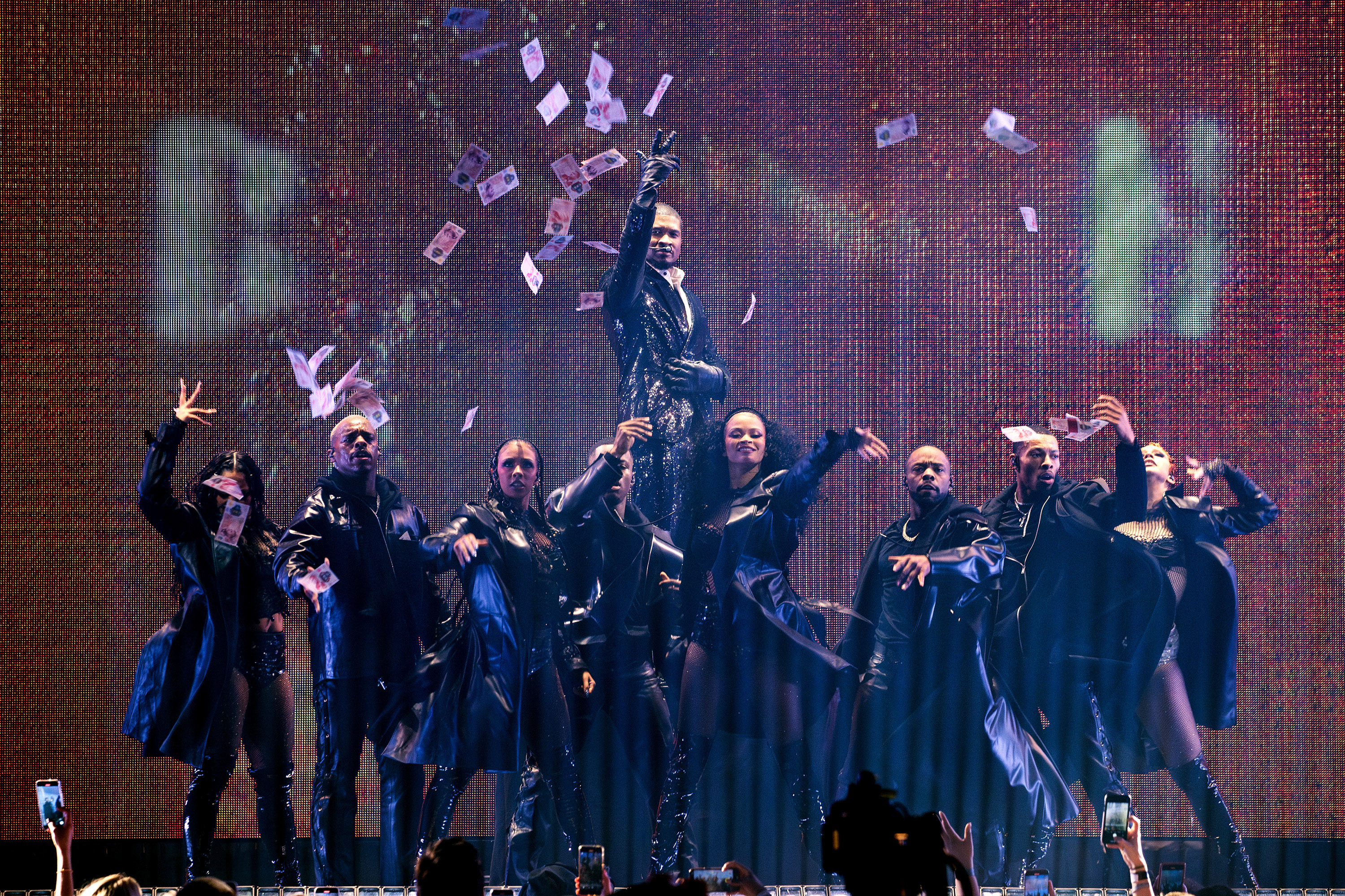 Usher o2arena 2025 burak cingi09
