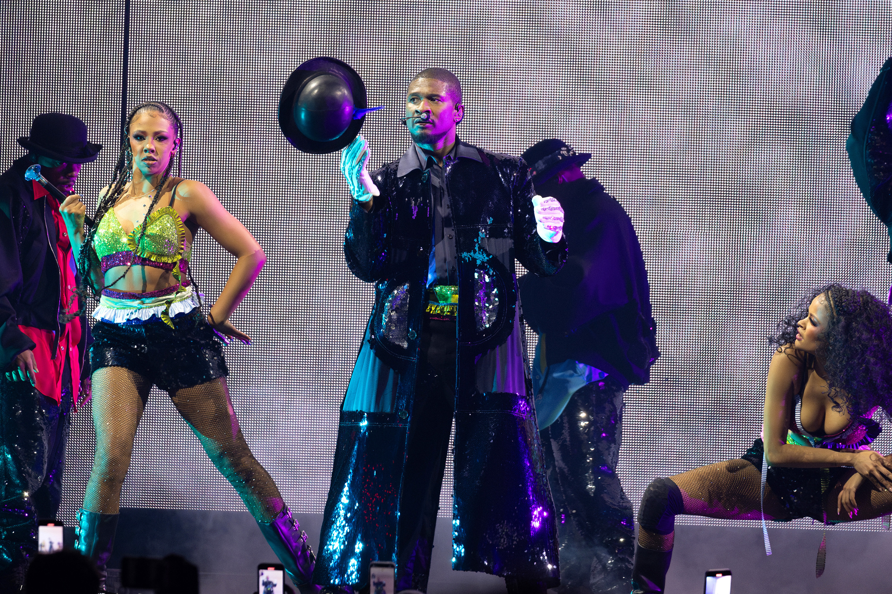 Usher o2arena 2025 burak cingi12