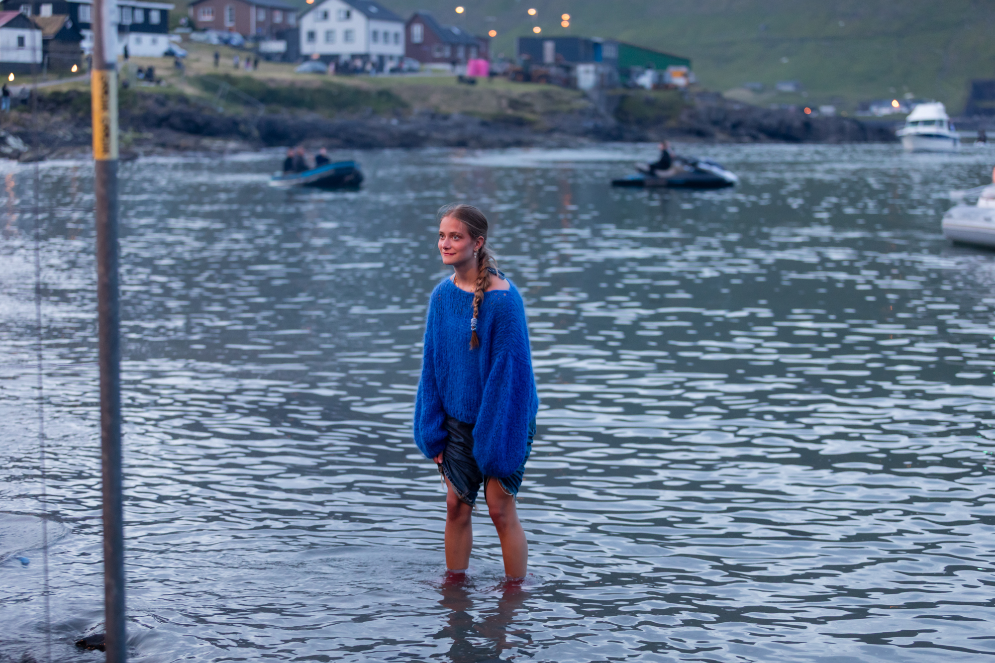 Wading