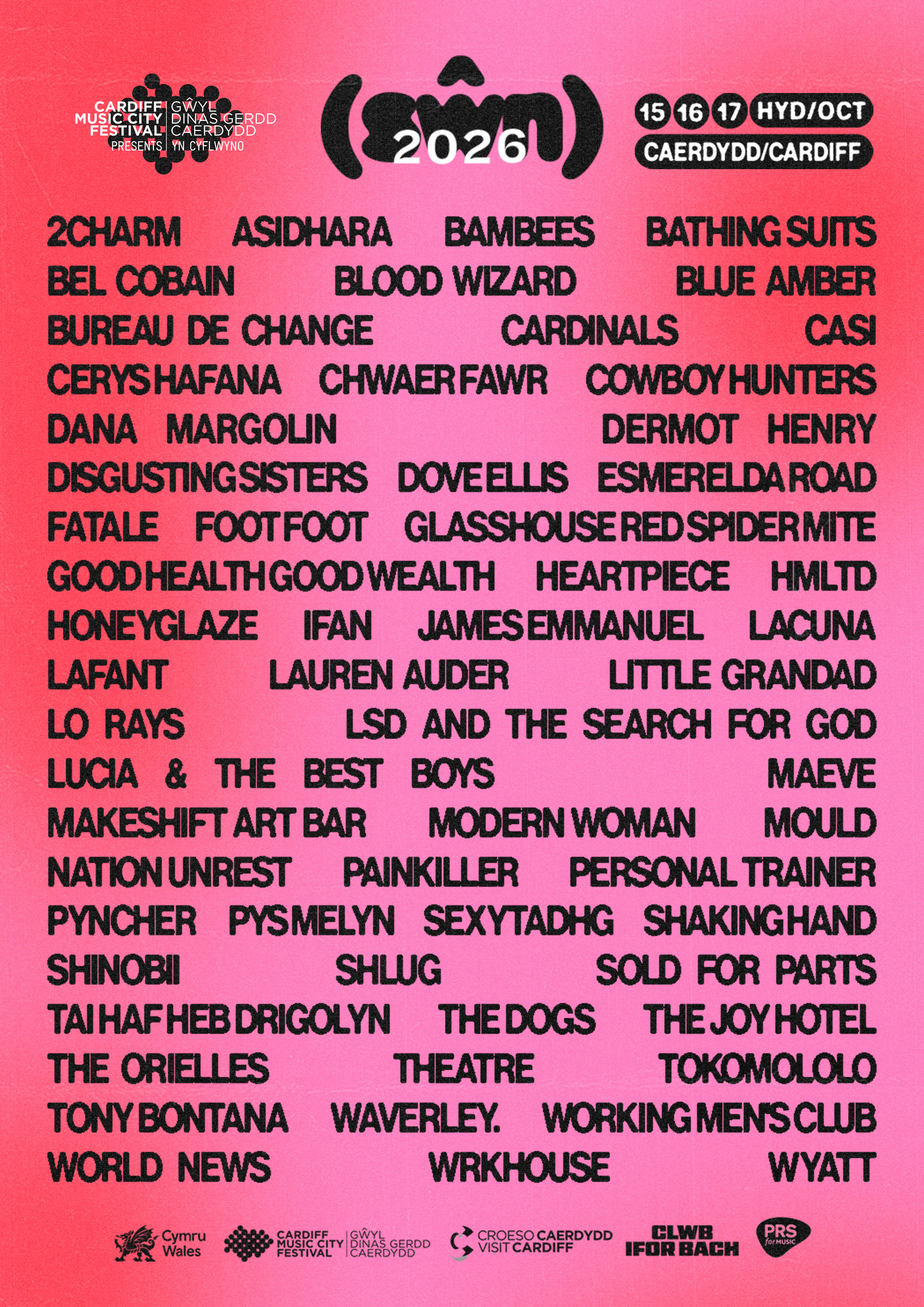 Swn Festival 2026 line-up first names