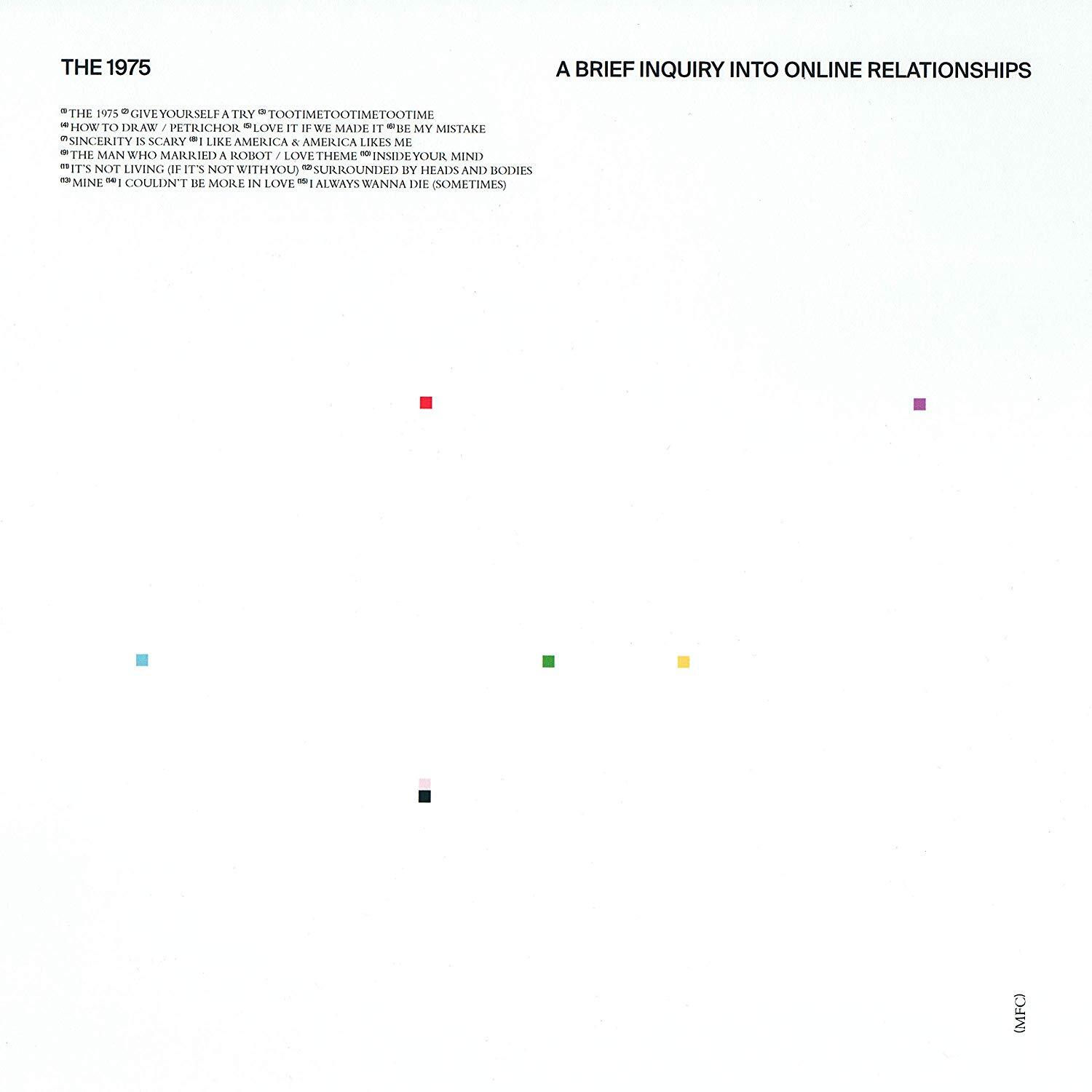 1975 brief inquiry into online relationships album cover