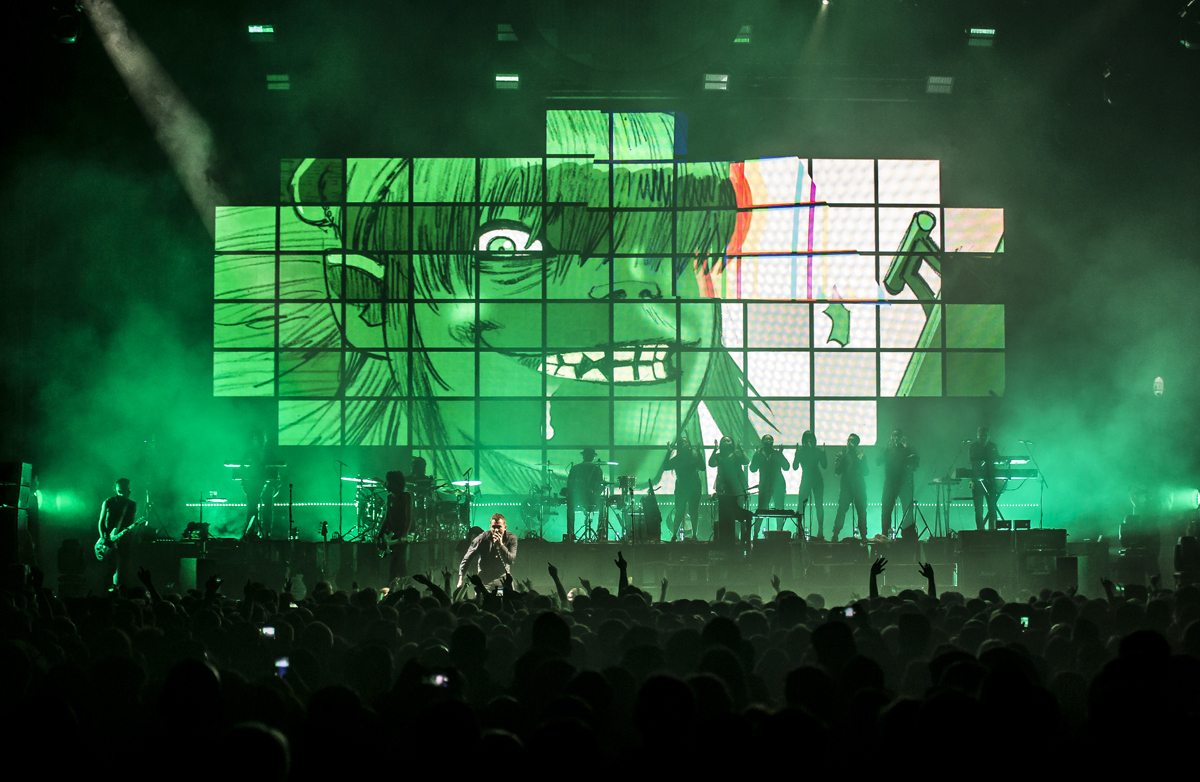 2017 11 29 Gorillaz at The Hydro Glasgow davidmcandrew 007