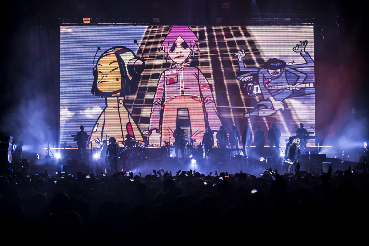 2017 11 29 Gorillaz at The Hydro Glasgow davidmcandrew 010