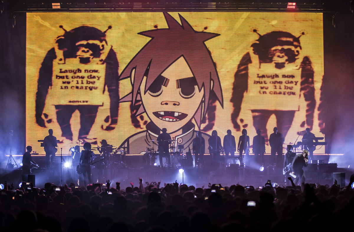 2017 11 29 Gorillaz at The Hydro Glasgow davidmcandrew 011
