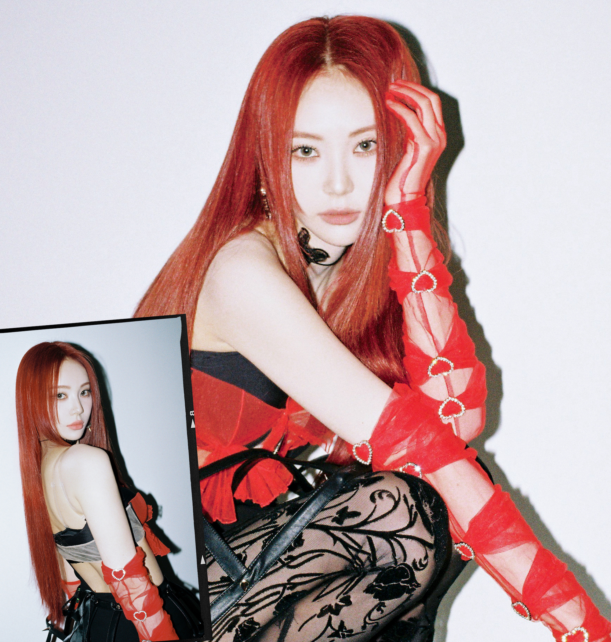 As ARTMS, LOONA's HeeJin, HaSeul, Kim Lip, JinSoul and Choerry are