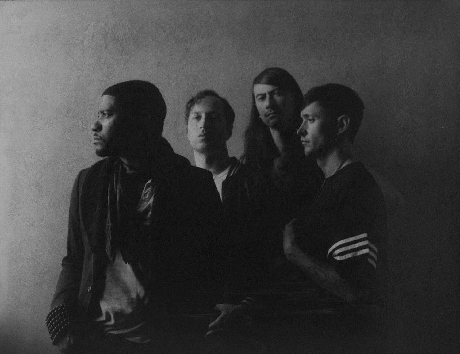 Algiers monochrome group shot