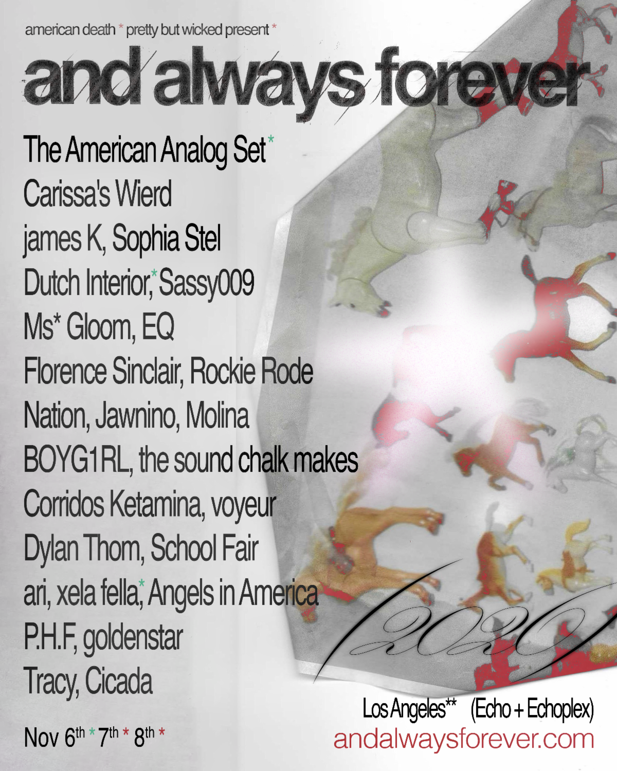 And Always Forever Festival poster