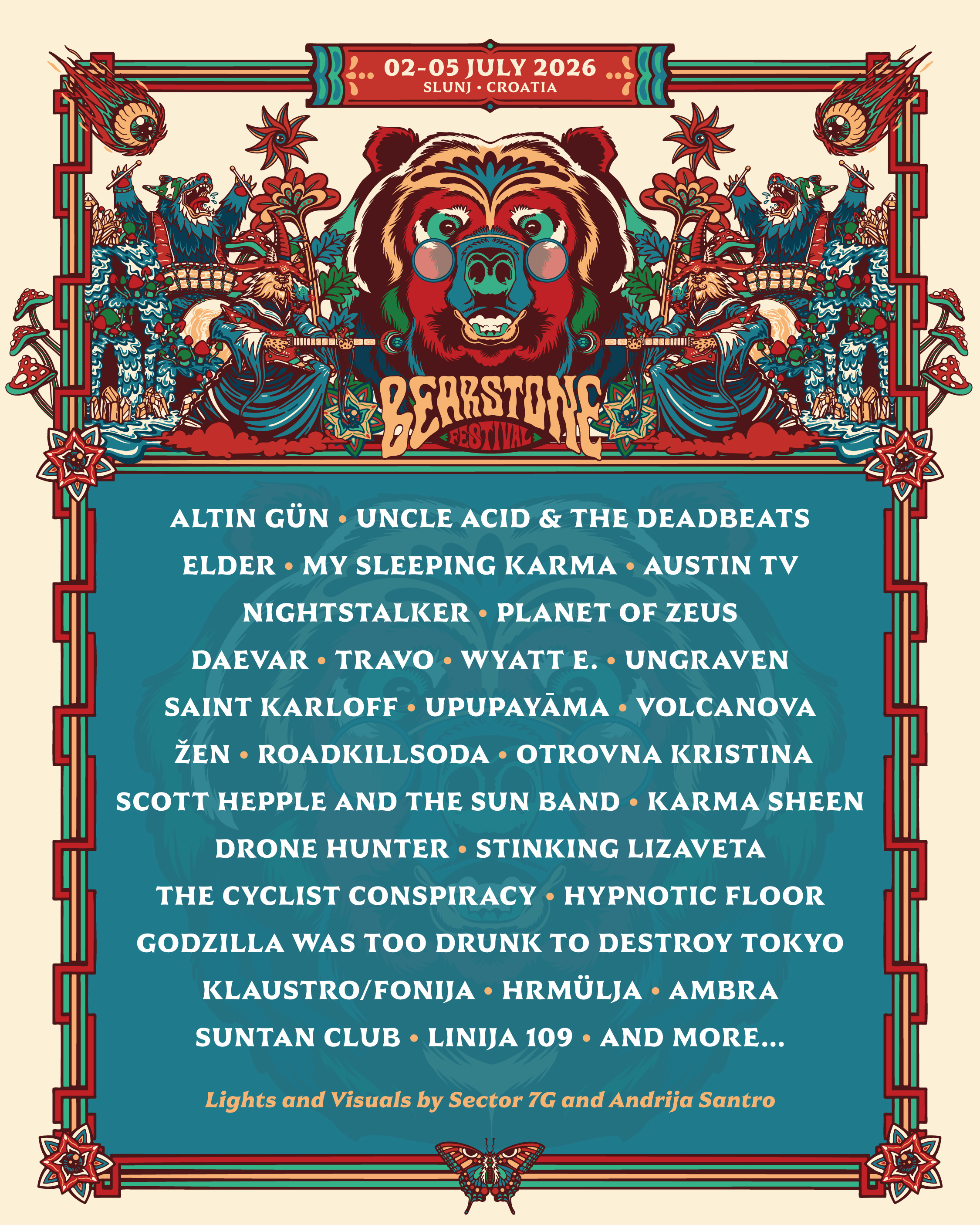 BSF2026 2nd Lineup Poster