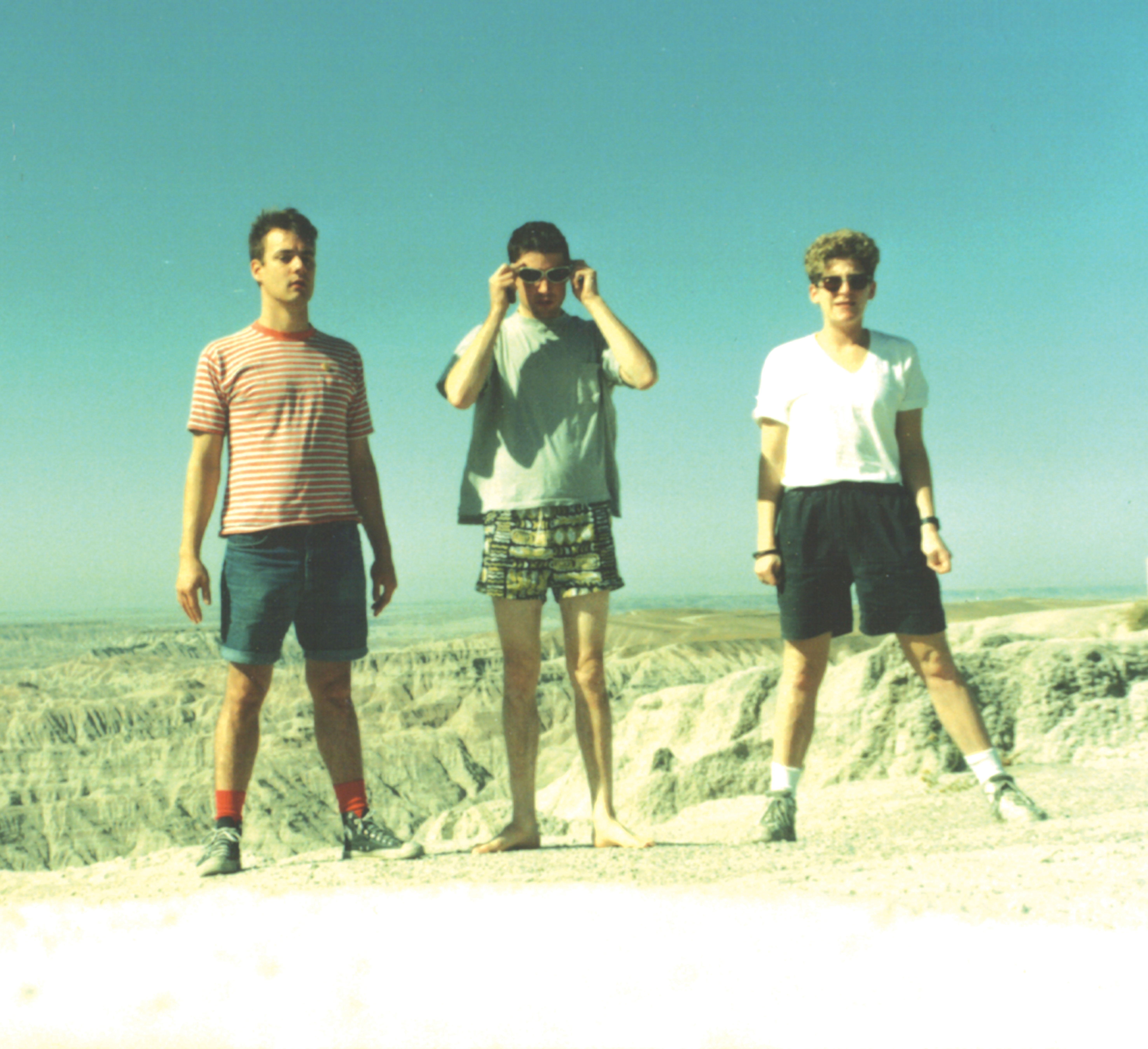 Beat Happening three in dessert Photo Credit Bret Lunsford 300dpi