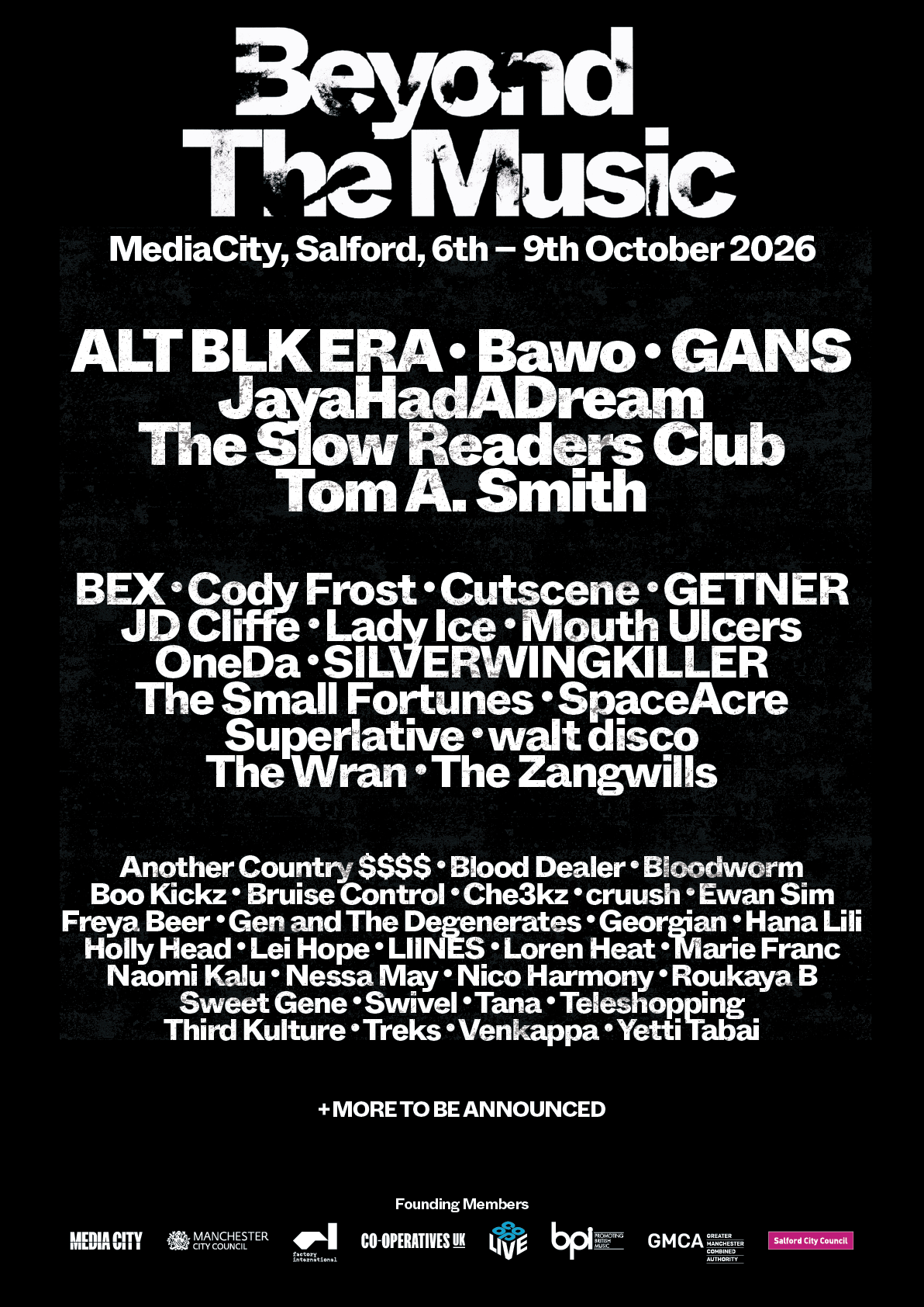 Beyond The Music 2026 Music Poster