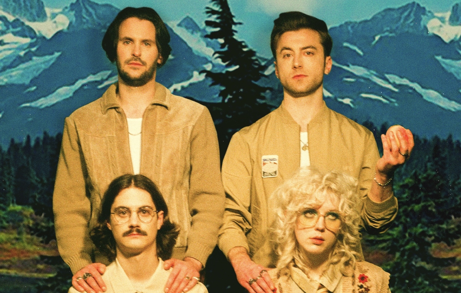 Black Honey group shot mountain backdrop