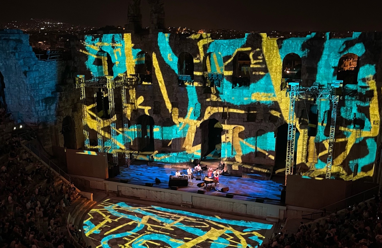 Brian Roger Eno Live at the Acropolis press shot