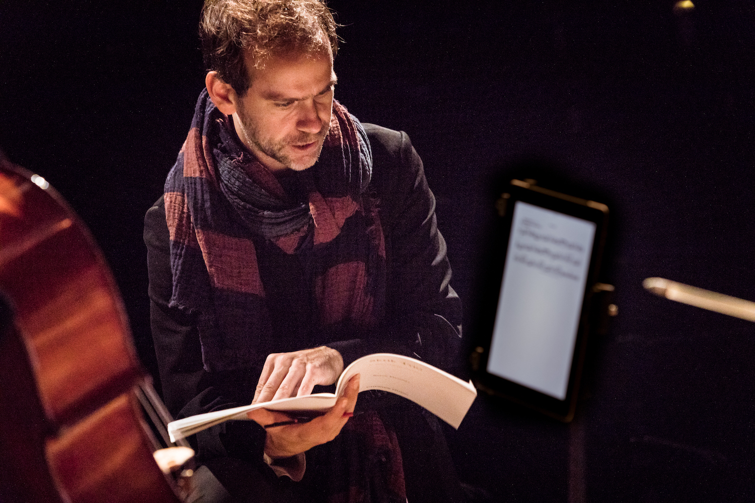 Bryce Dessner scarf music sheet