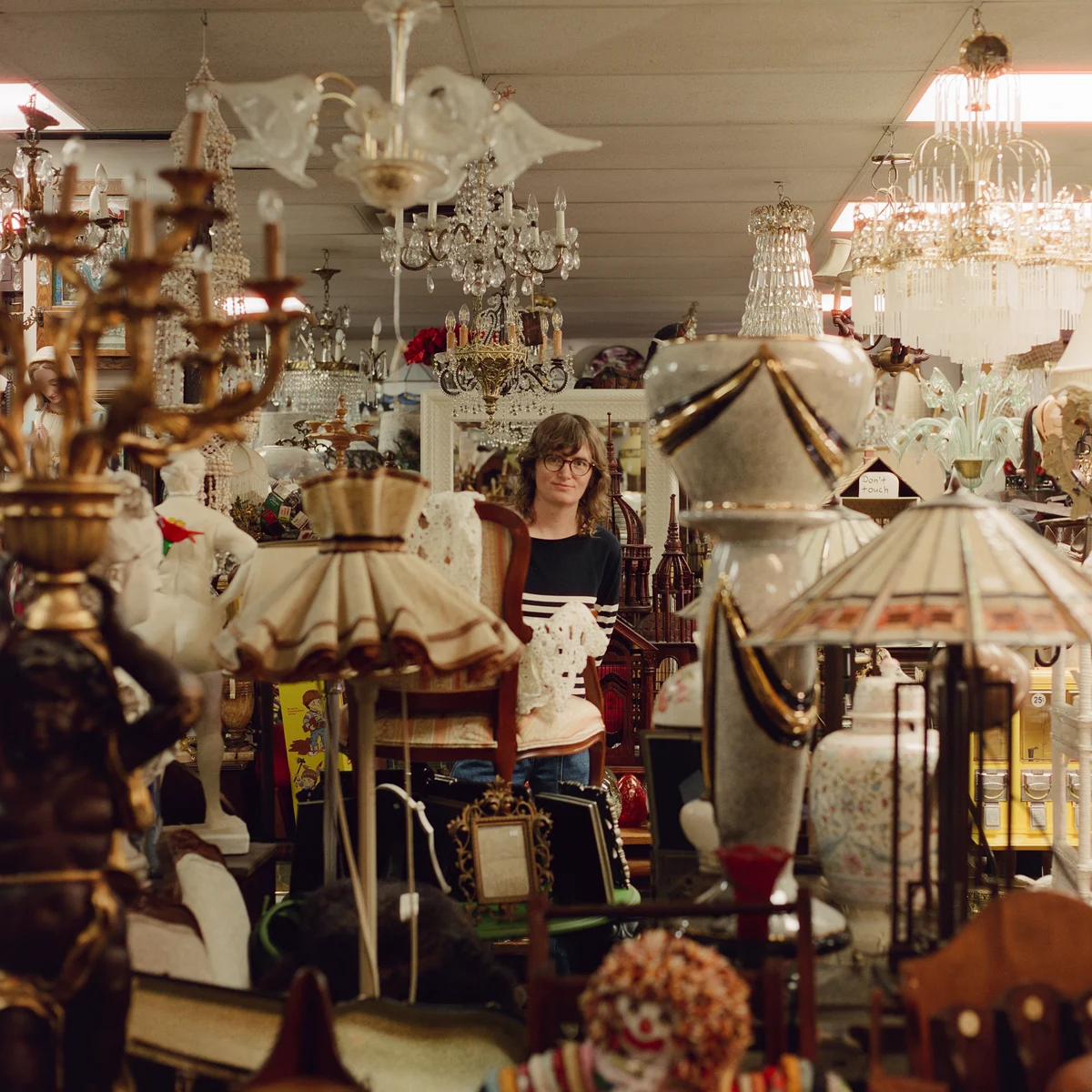 Charlotte Cornfield is listening through someone else