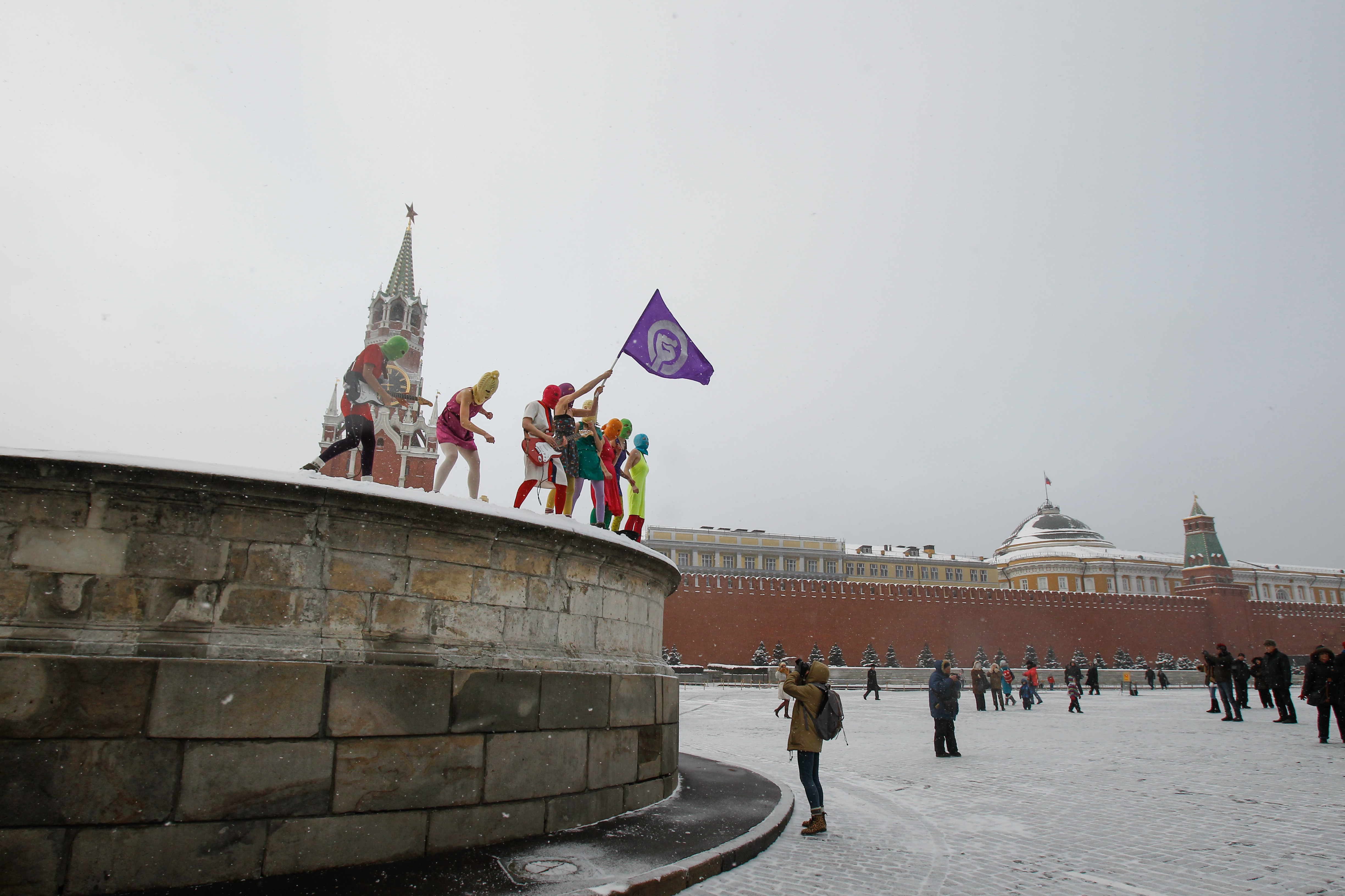 Credit Denis Sinyakov Pussy Riot Putin Has Pissed Himself 3
