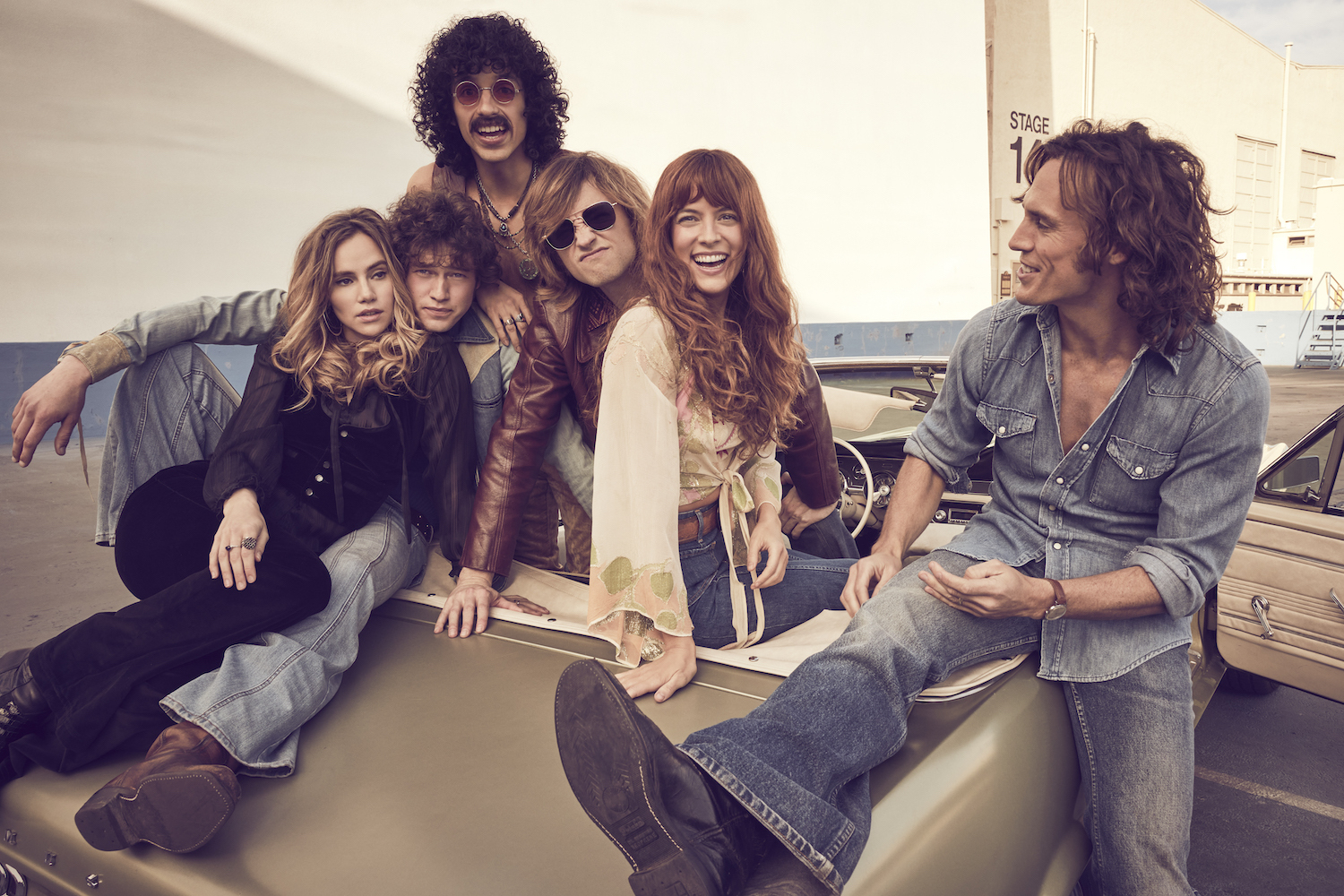 Daisy Jones And The Six group shot